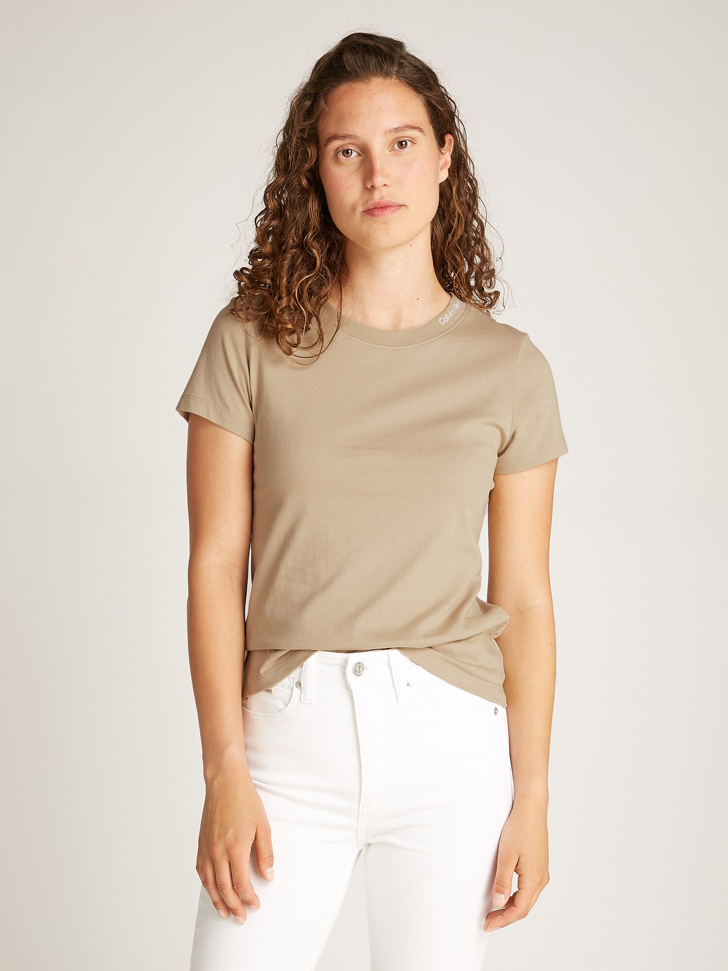 Calvin Klein Jeans Póló  taupe termék 2. képe