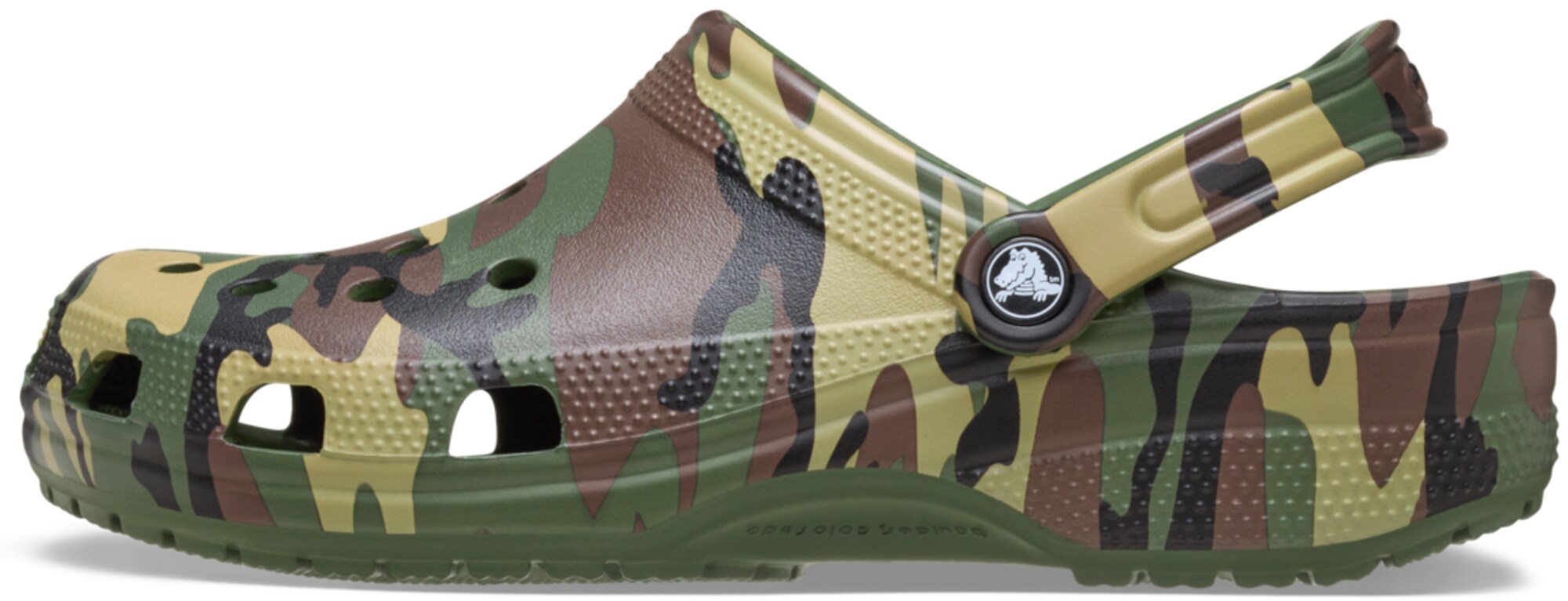 Crocs Clogs 'Classic' Donkerbruin / Kaki / Olijfgroen / Zwart