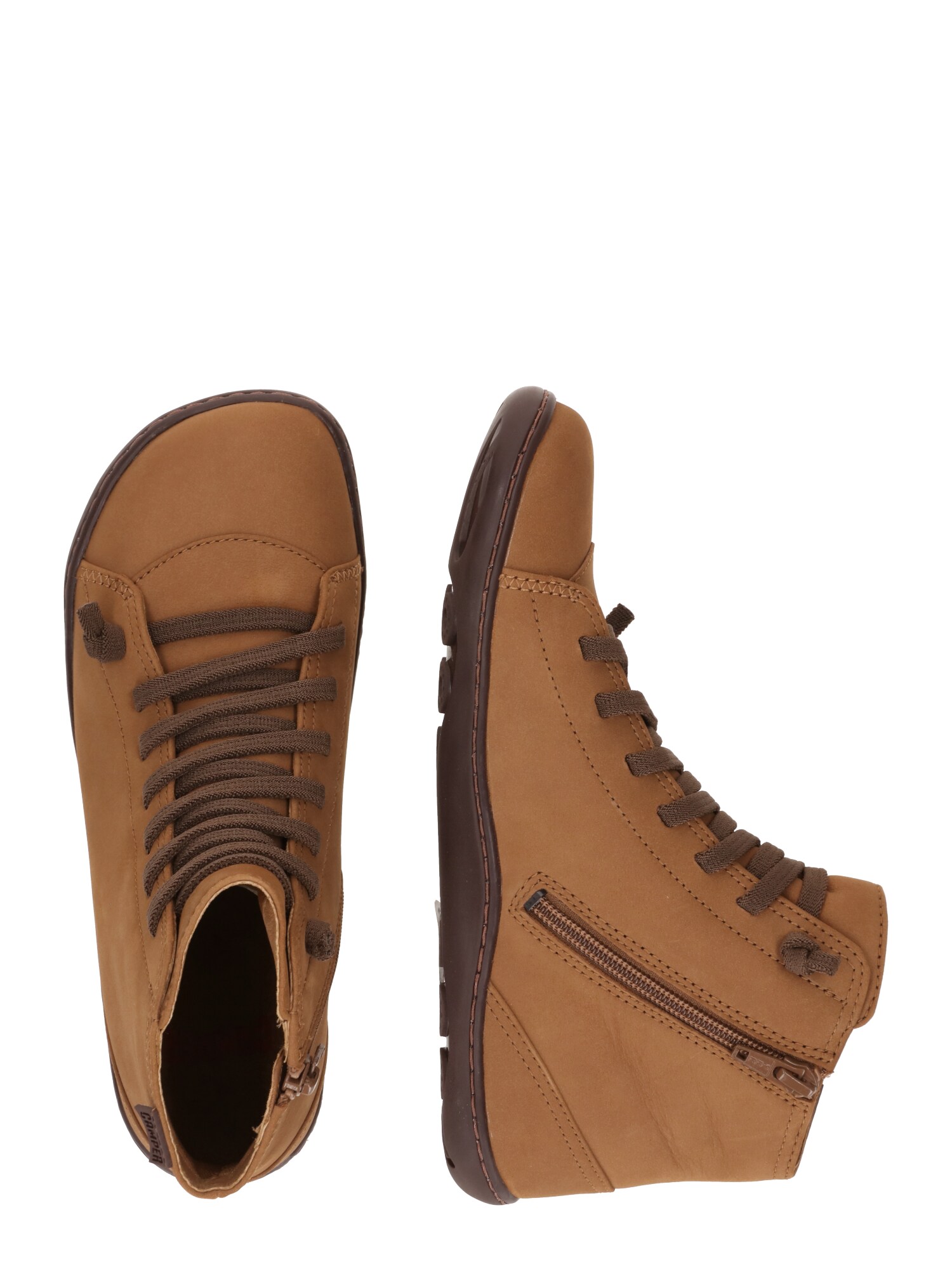 CAMPER Botines con cordones 'Peu Cami' marrón – imagen 2