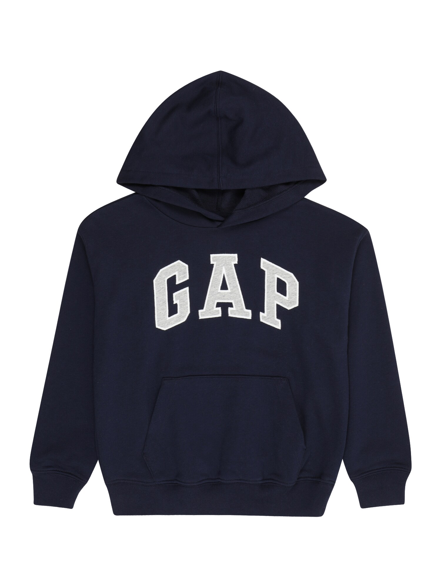 GAP Bluză de molton HERITAGE  bleumarin / alb