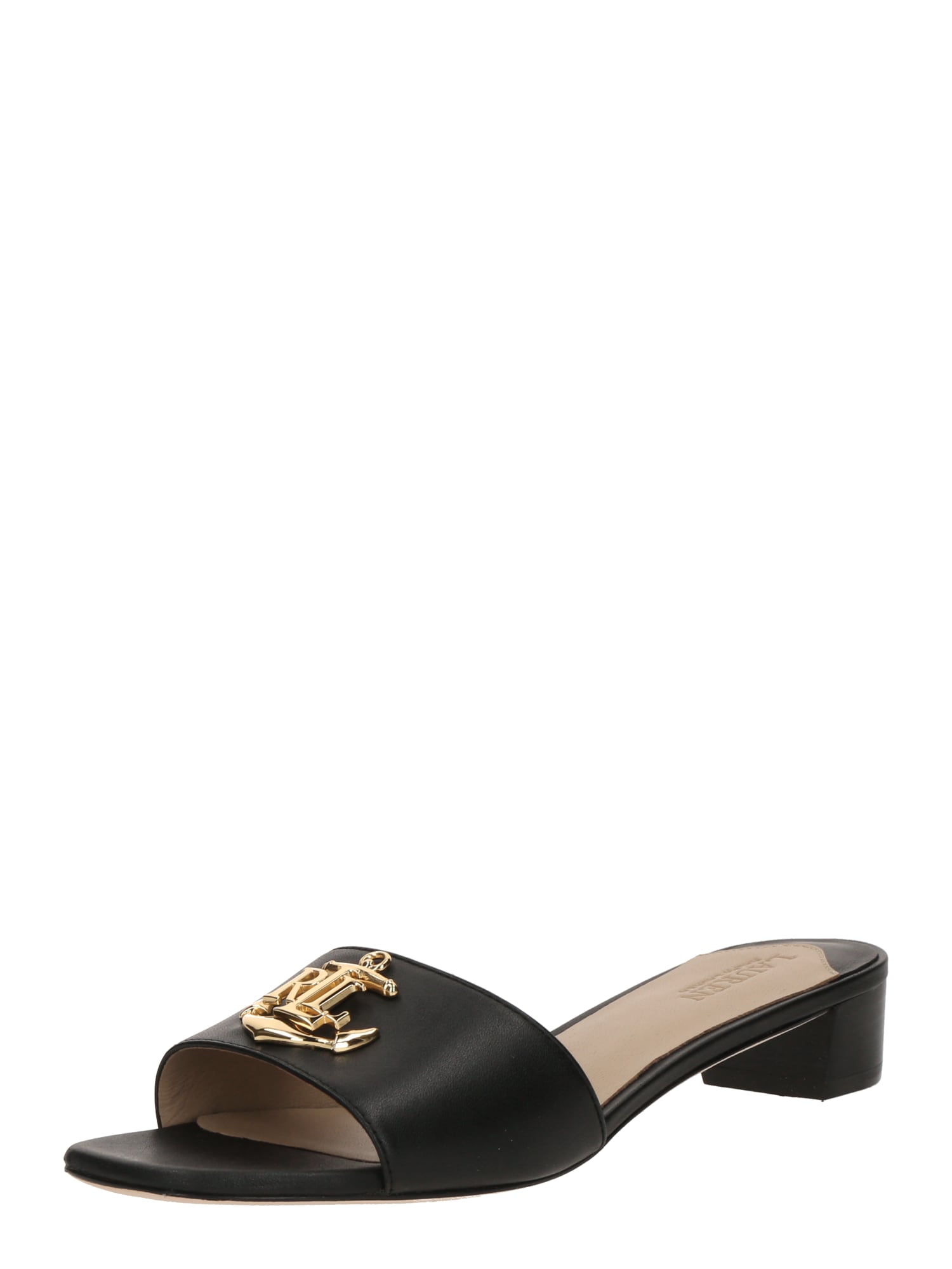 Lauren Ralph Lauren Sandaal 'FAY LOGO II-SANDALS-FLAT SANDAL'