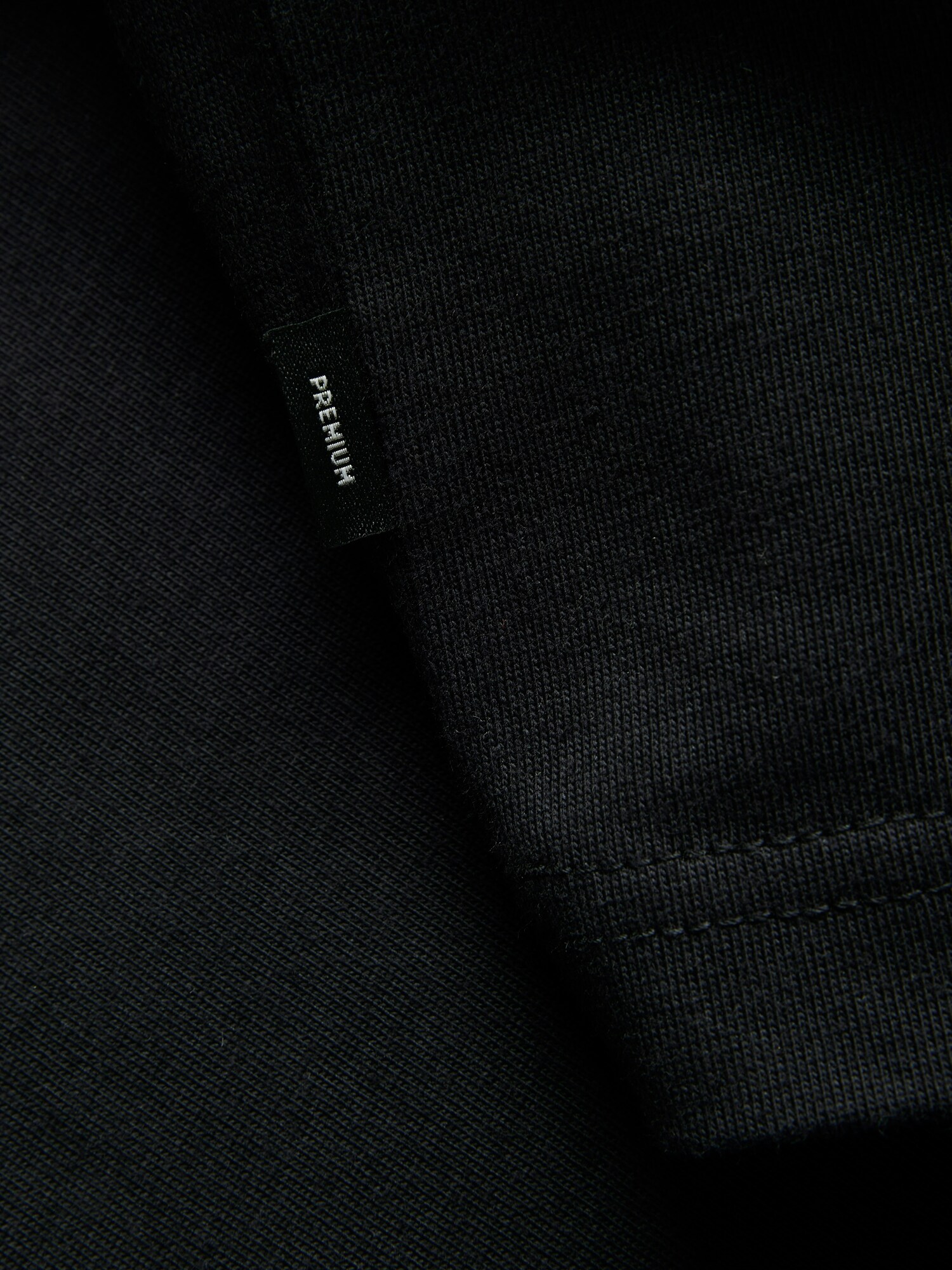 Jack & Jones Premium Póló 'JPRCCJAYSON'  fekete / fehér termék 2. képe