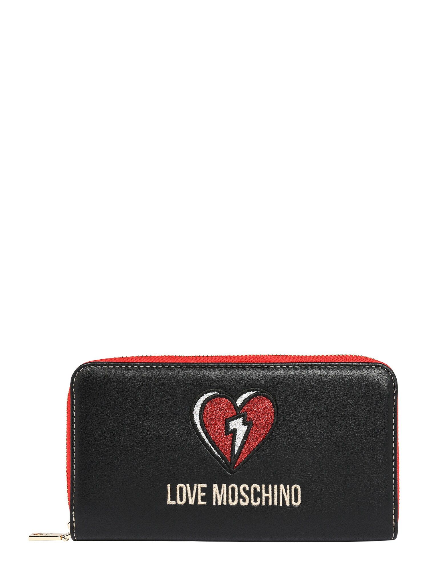 Love Moschino Piniginė  oranžinė-raudona / juoda