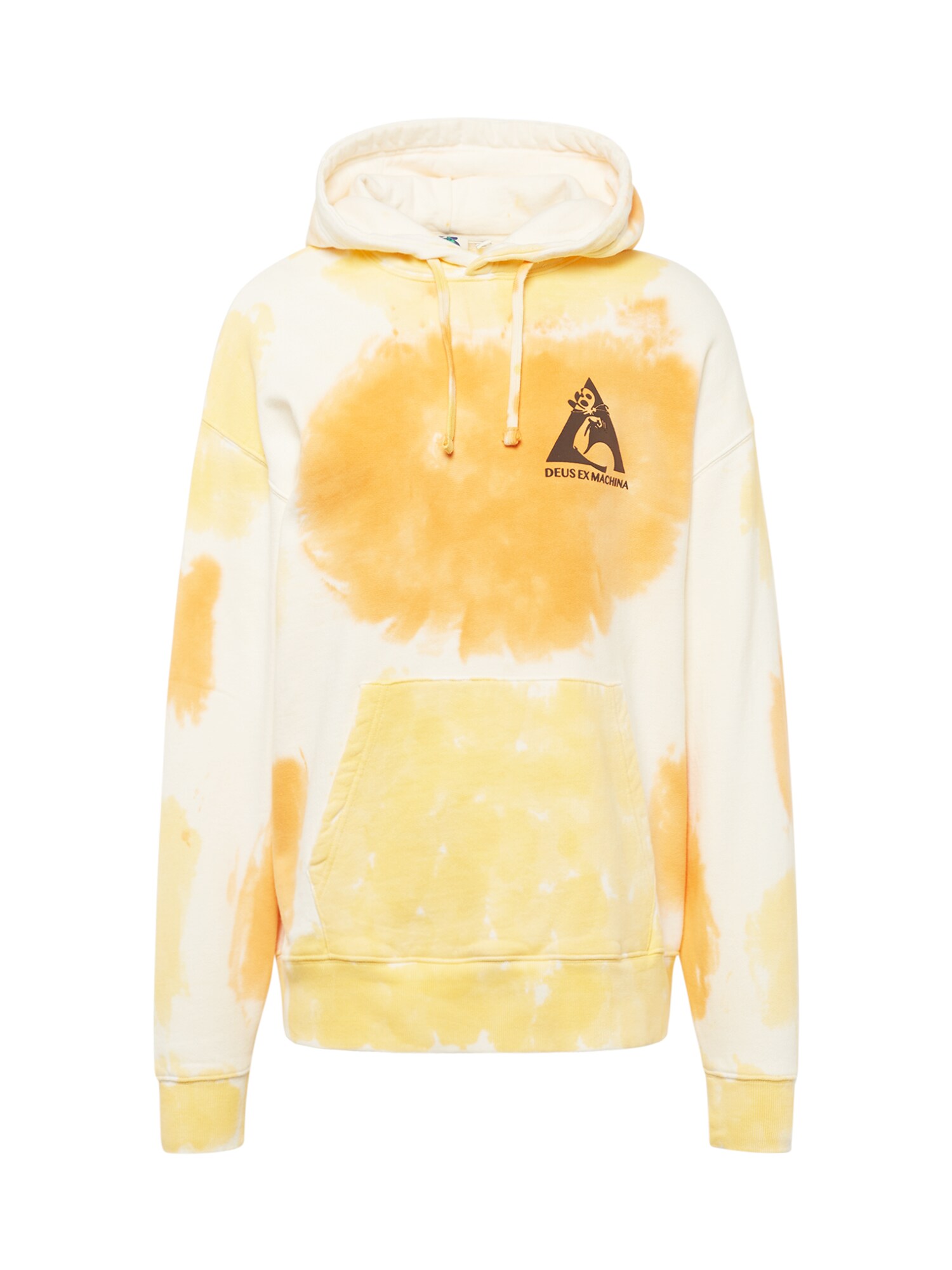 DEUS EX MACHINA Sweatshirt 'Flex'  amarelo / amarelo dourado / preto / branco