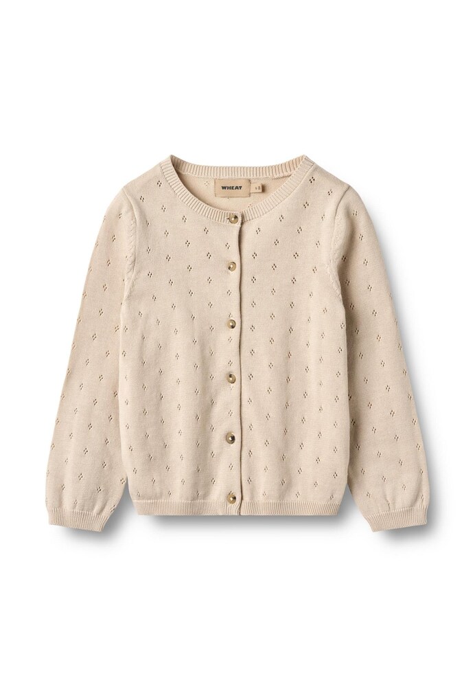 WHEAT Strickjacke 'Maia' Mädchen Größe 98/104 offwhite