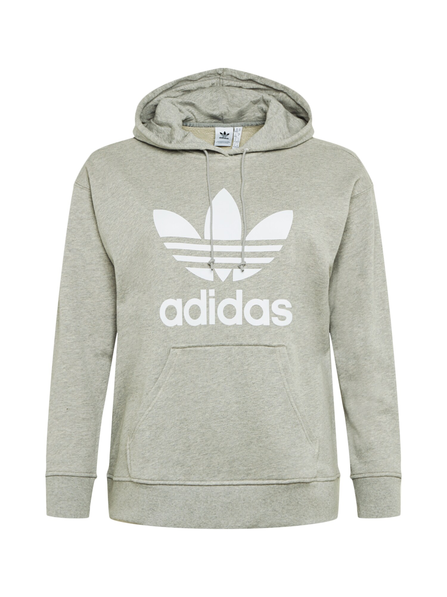 ADIDAS ORIGINALS Megztinis be užsegimo  balta / pilka