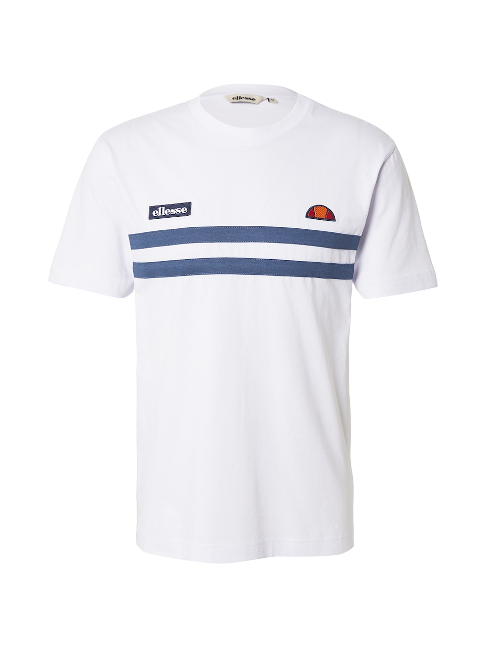 T-shirt 'Venire' gentiana / blodröd / svart