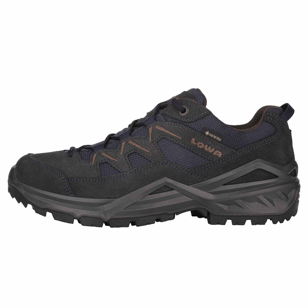 LOWA Halbschuh 'Sirkos Evo' Herren Größe 44 navy / dunkelgrau