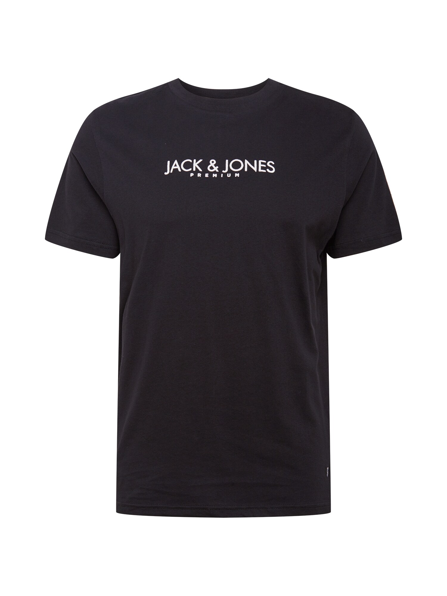 JACK & JONES Marškinėliai 'GABRIEL'  juoda / balta