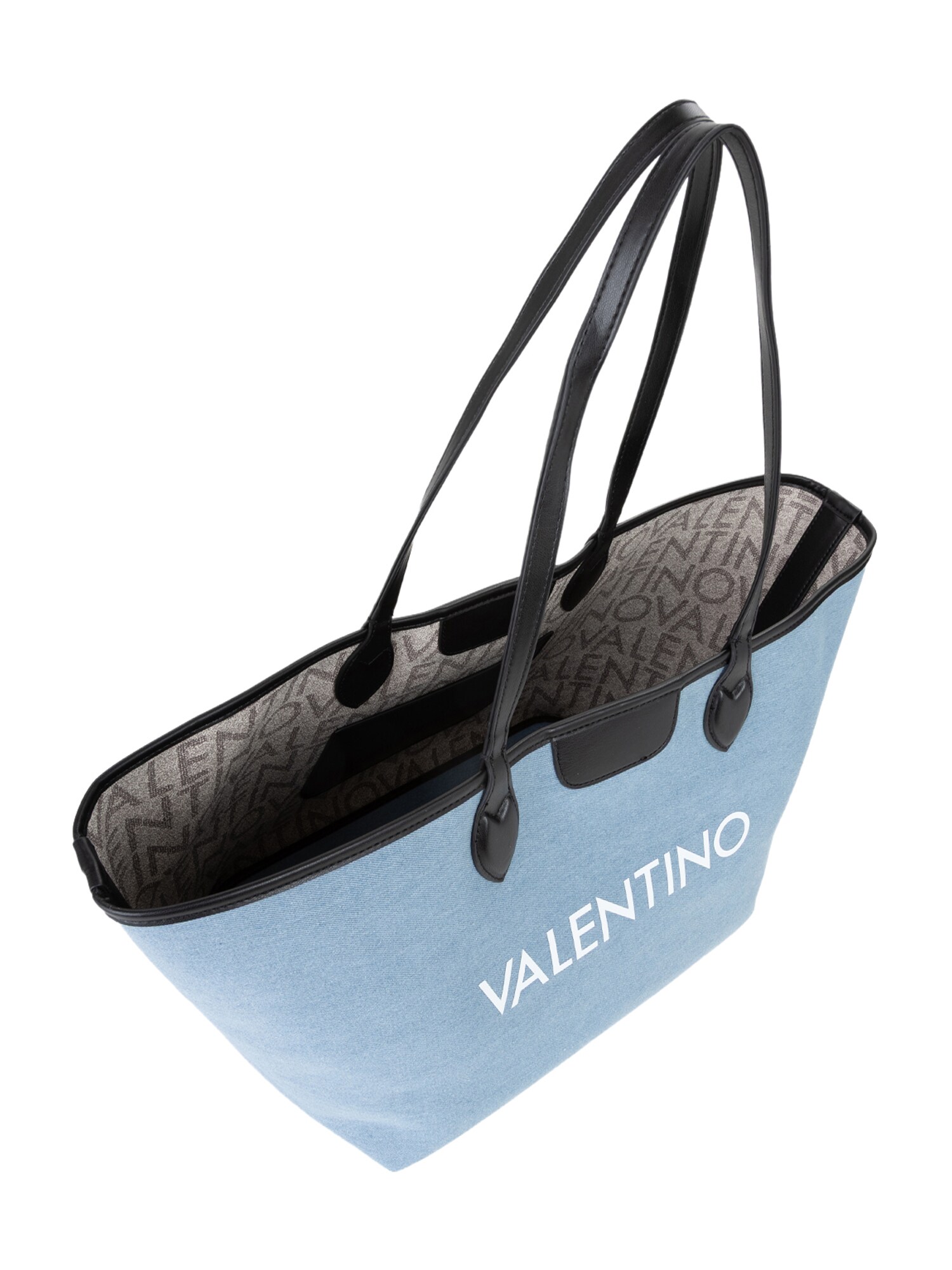 VALENTINO Shopper  modrá denim / biela (obrázok 3)