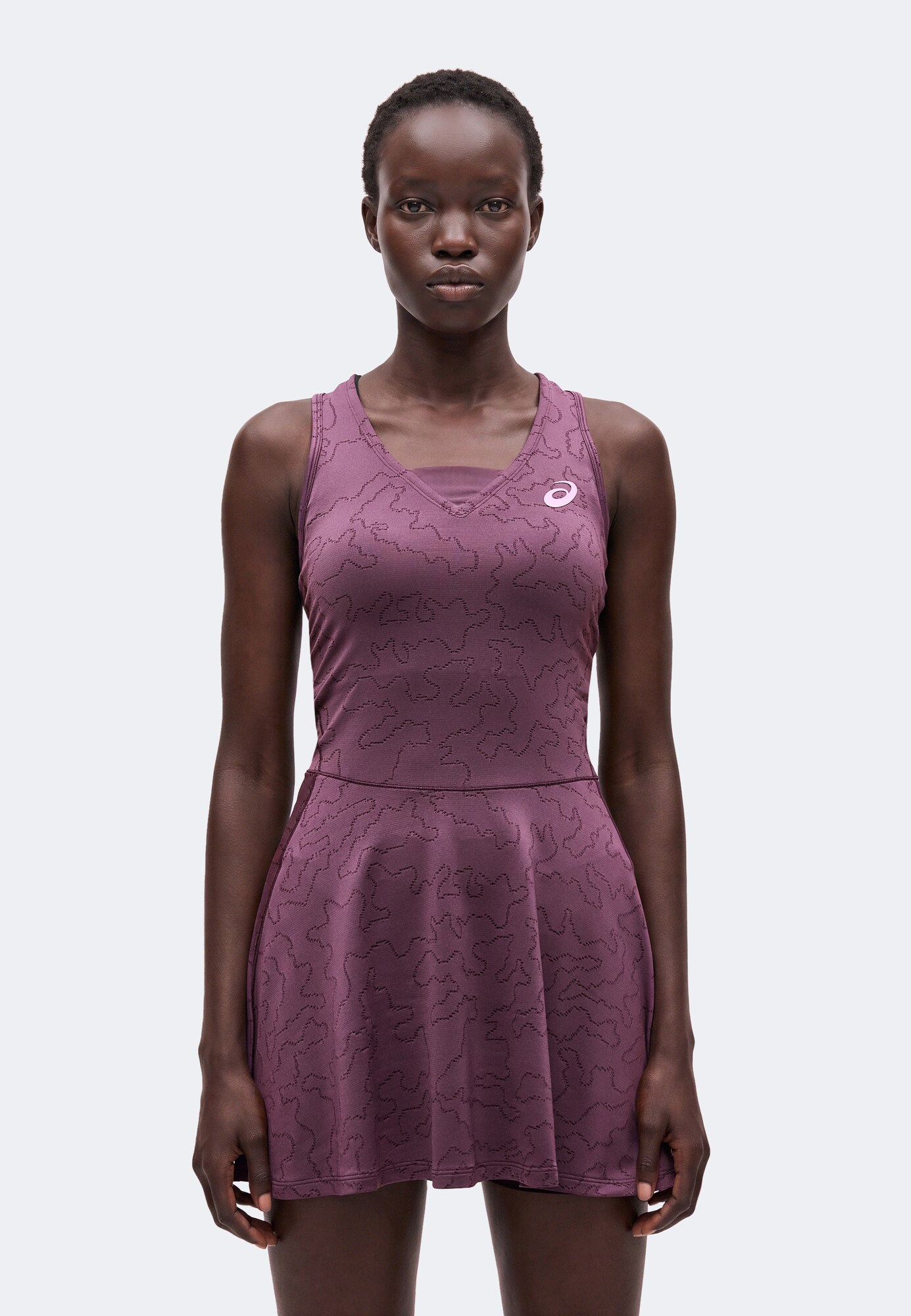 ASICS Vestido  malva – imagen 4