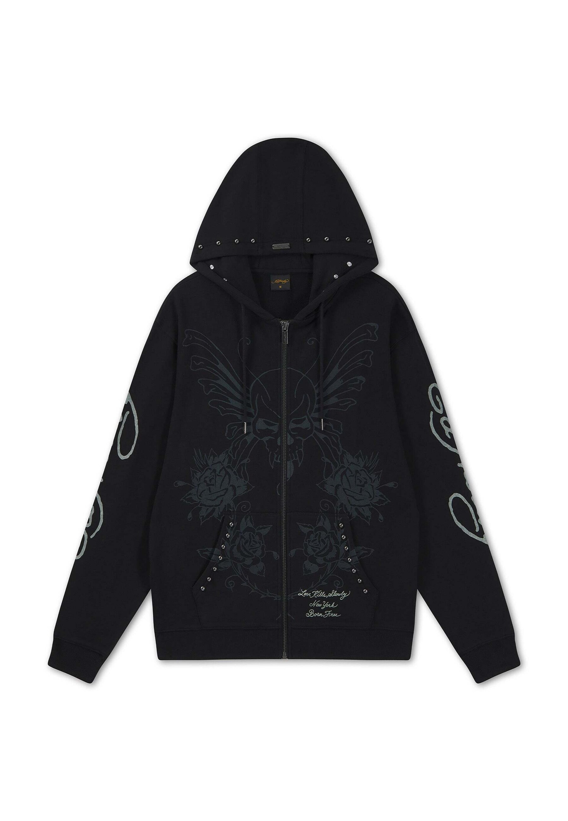 Ed Hardy Sweatjacka ' Love Kills' herr