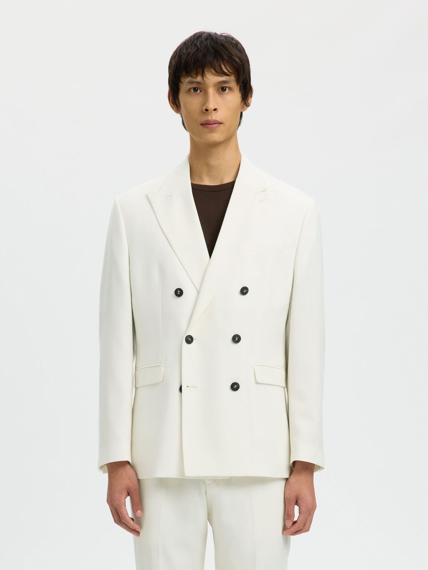 SELECTED Chaqueta saco  blanco