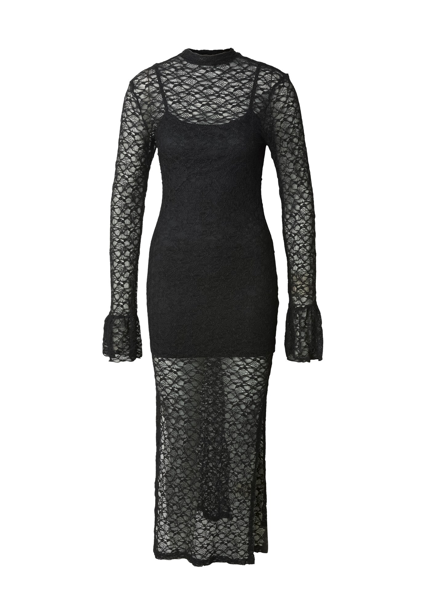 Urban Classics Vestido de noche  negro