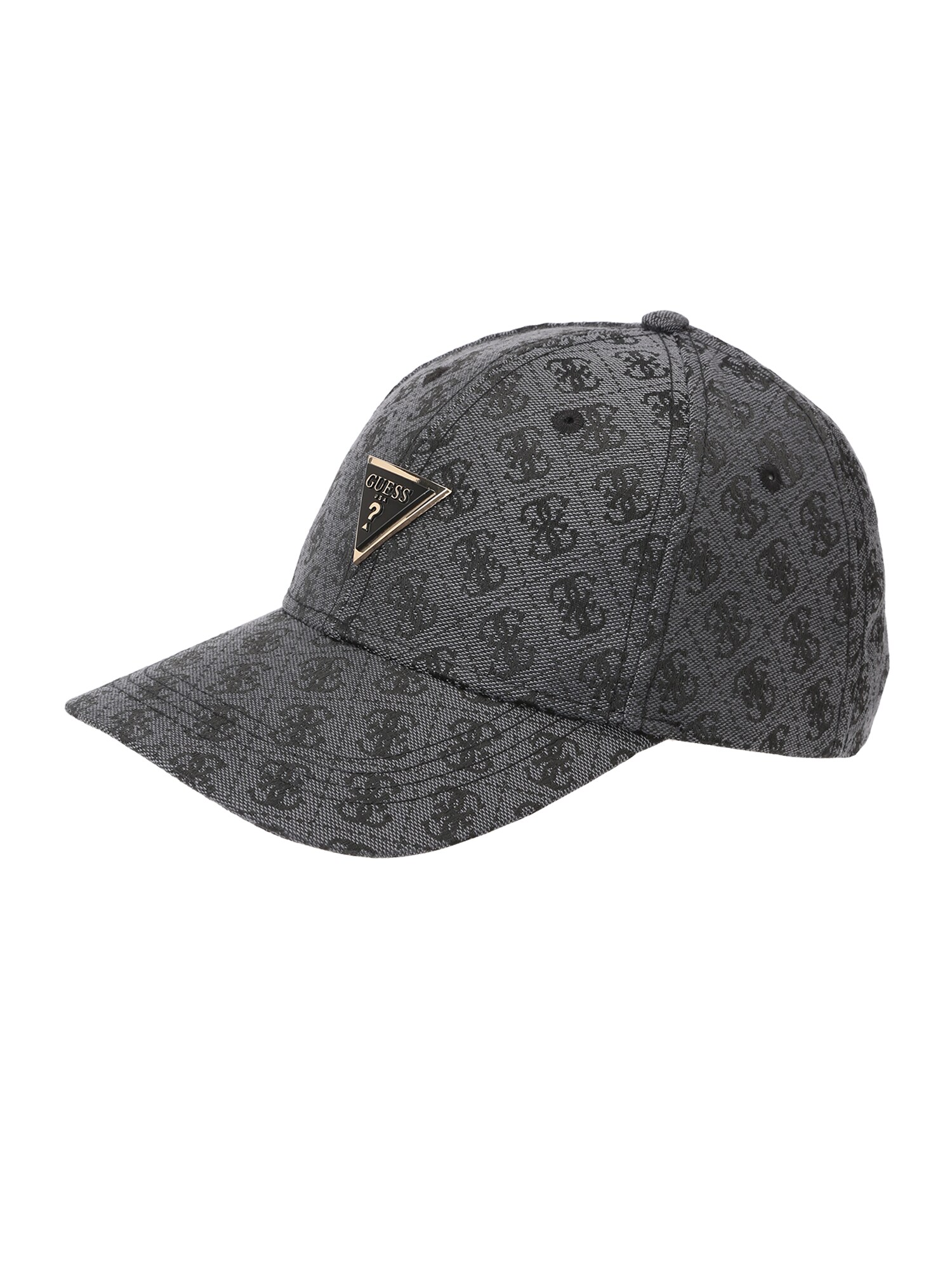 GUESS Șapcă KATYA BASEBALL CAP  gri închis / negru