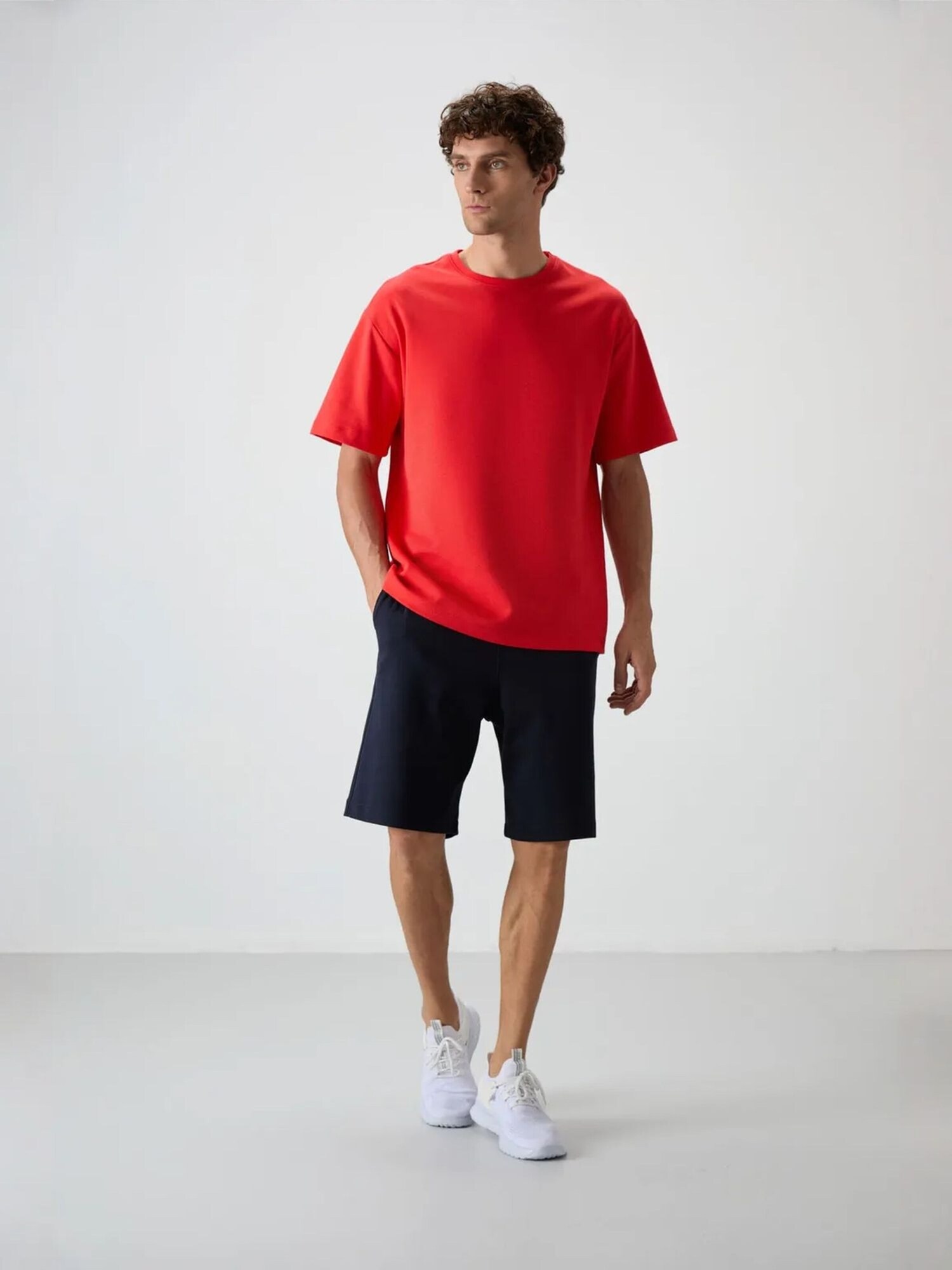 Tommy Life Hlače crvena / crna