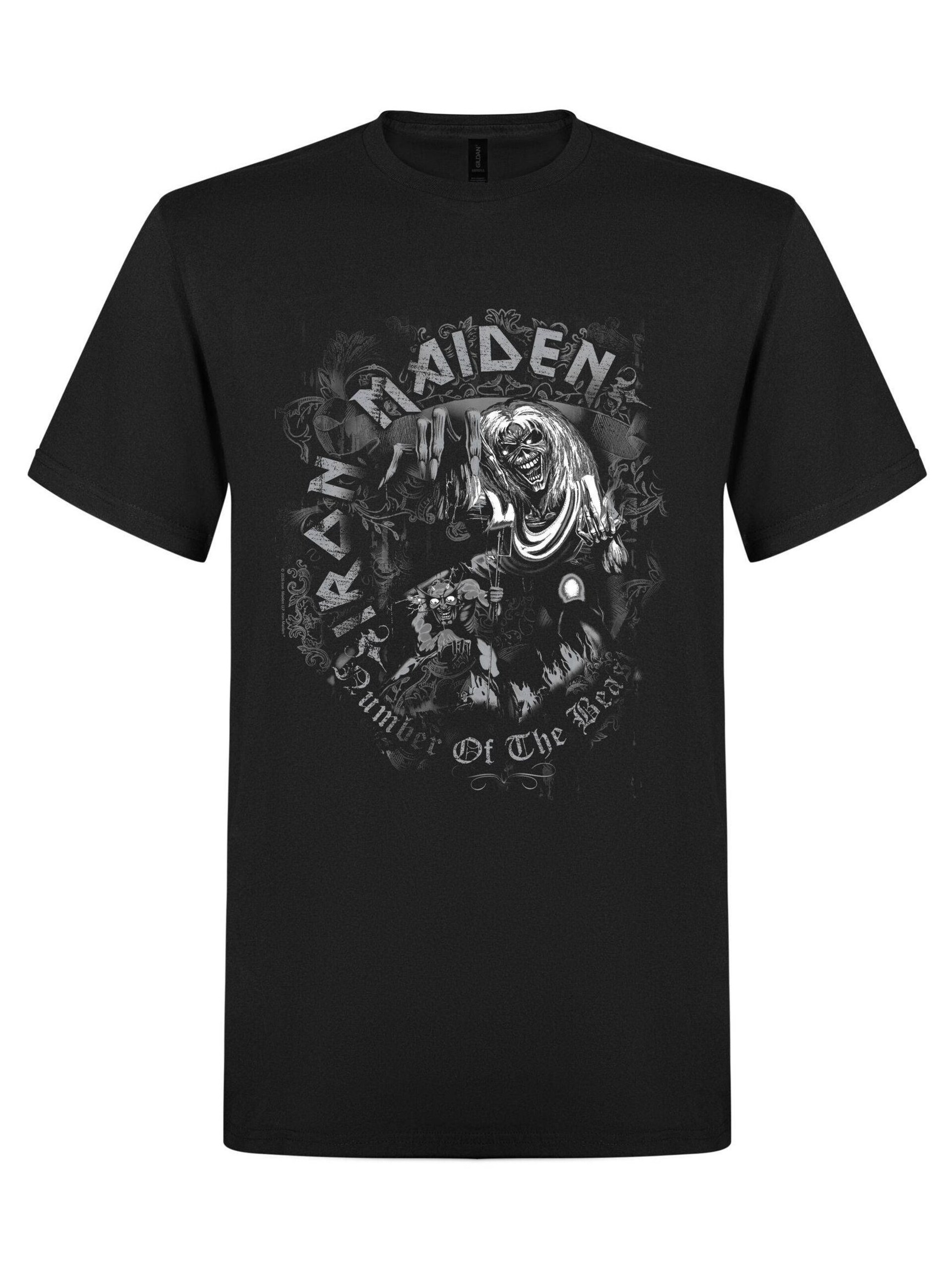 Iron Maiden T-shirt 'Iron Maiden Number of the Beast Watermark T-Shirt' herr
