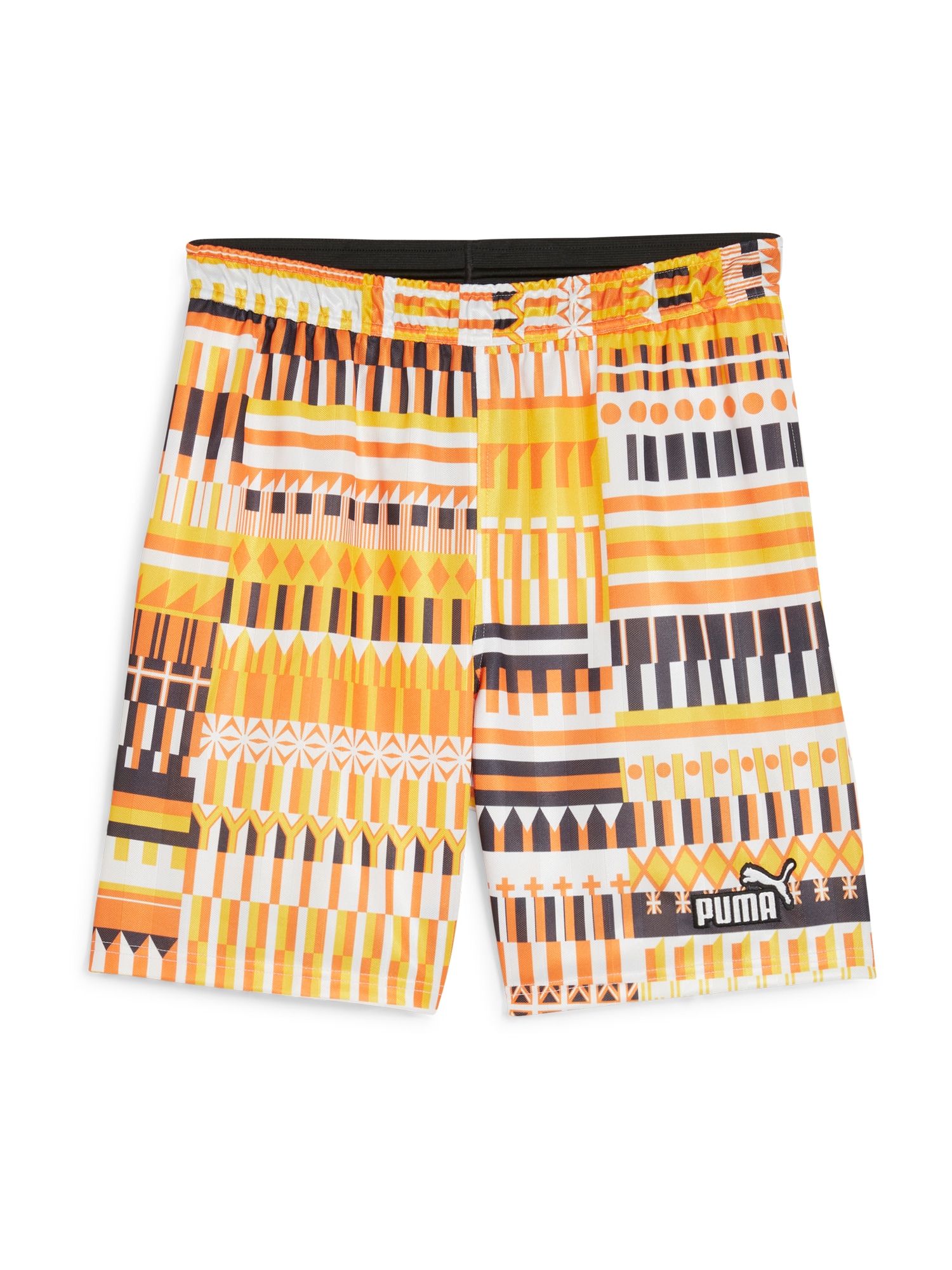 PUMA Pantaloni sport  maro / galben miere / galben auriu / negru