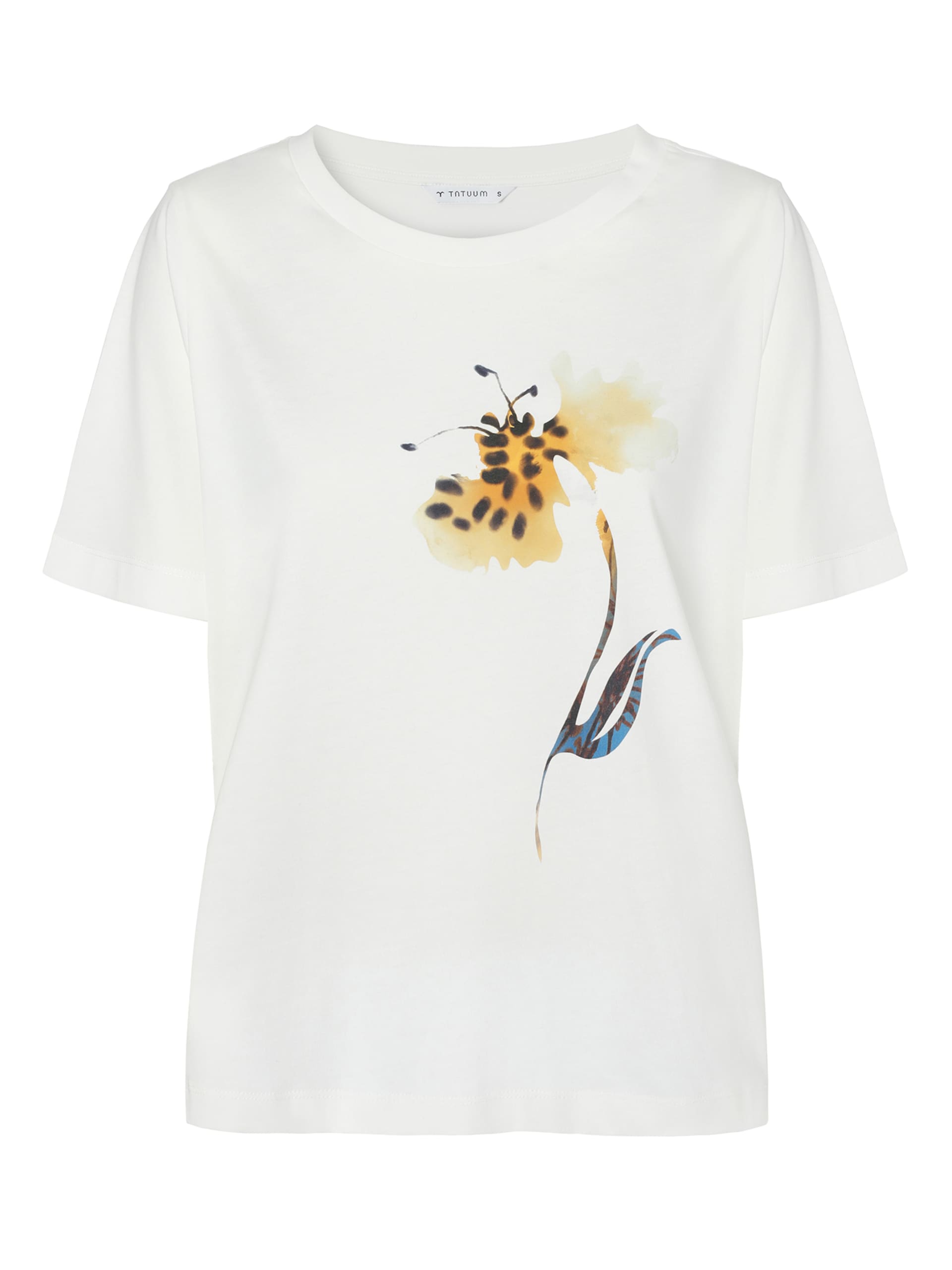 TATUUM T-shirt 'Landa 1' blå / saffran dam