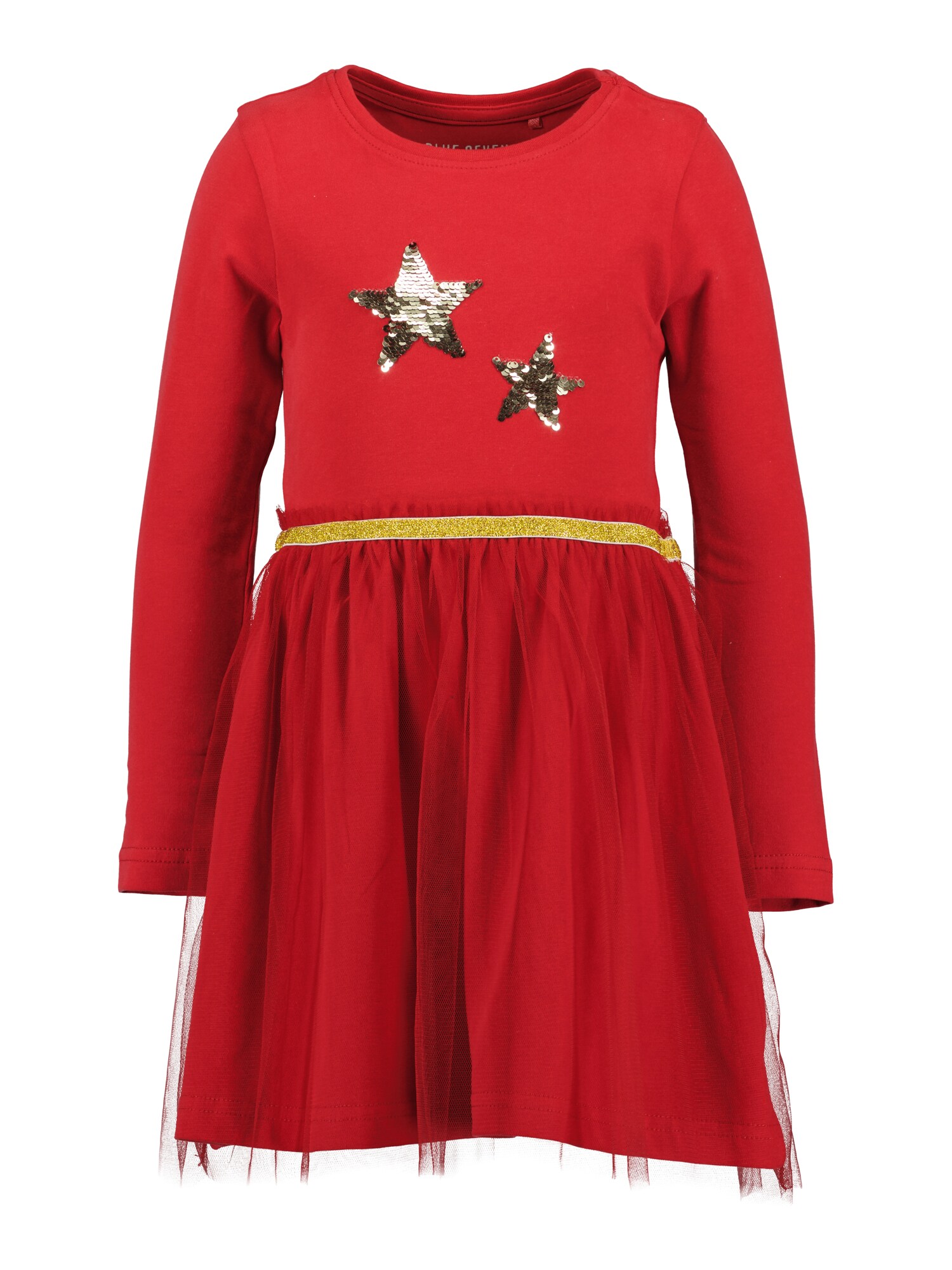 BLUE SEVEN Rochie  auriu / roșu