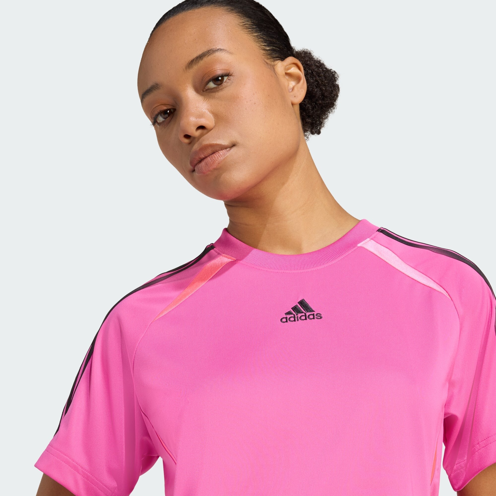 ADIDAS ORIGINALS Tričko 'Adicolor Teamgeist' ružová / ružová / čierna (obrázok 4)