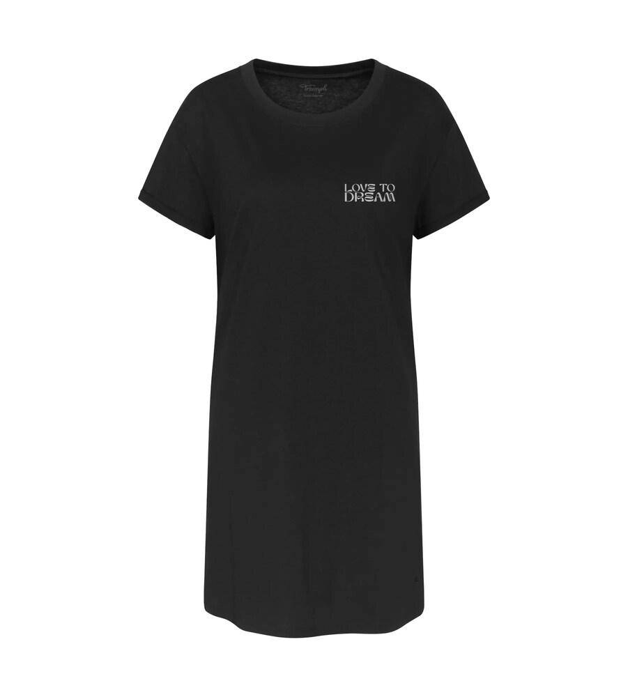 TRIUMPH Nachthemd Damen Größe S/M schwarz / offwhite