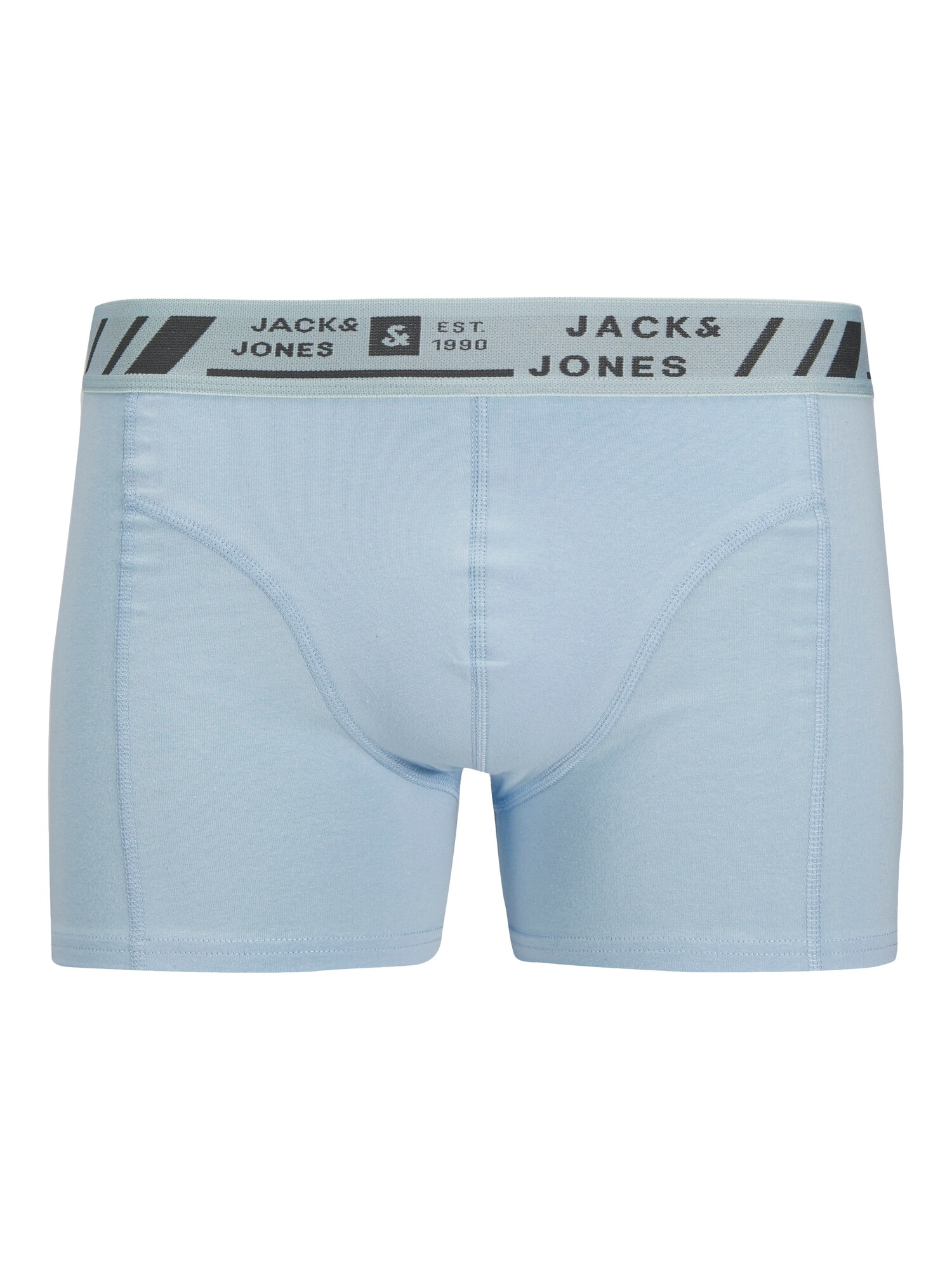 JACK & JONES Boxeralsók 'JACANGUS'  égkék / sötétkék / citrom / sötétszürke / fekete termék 2. képe