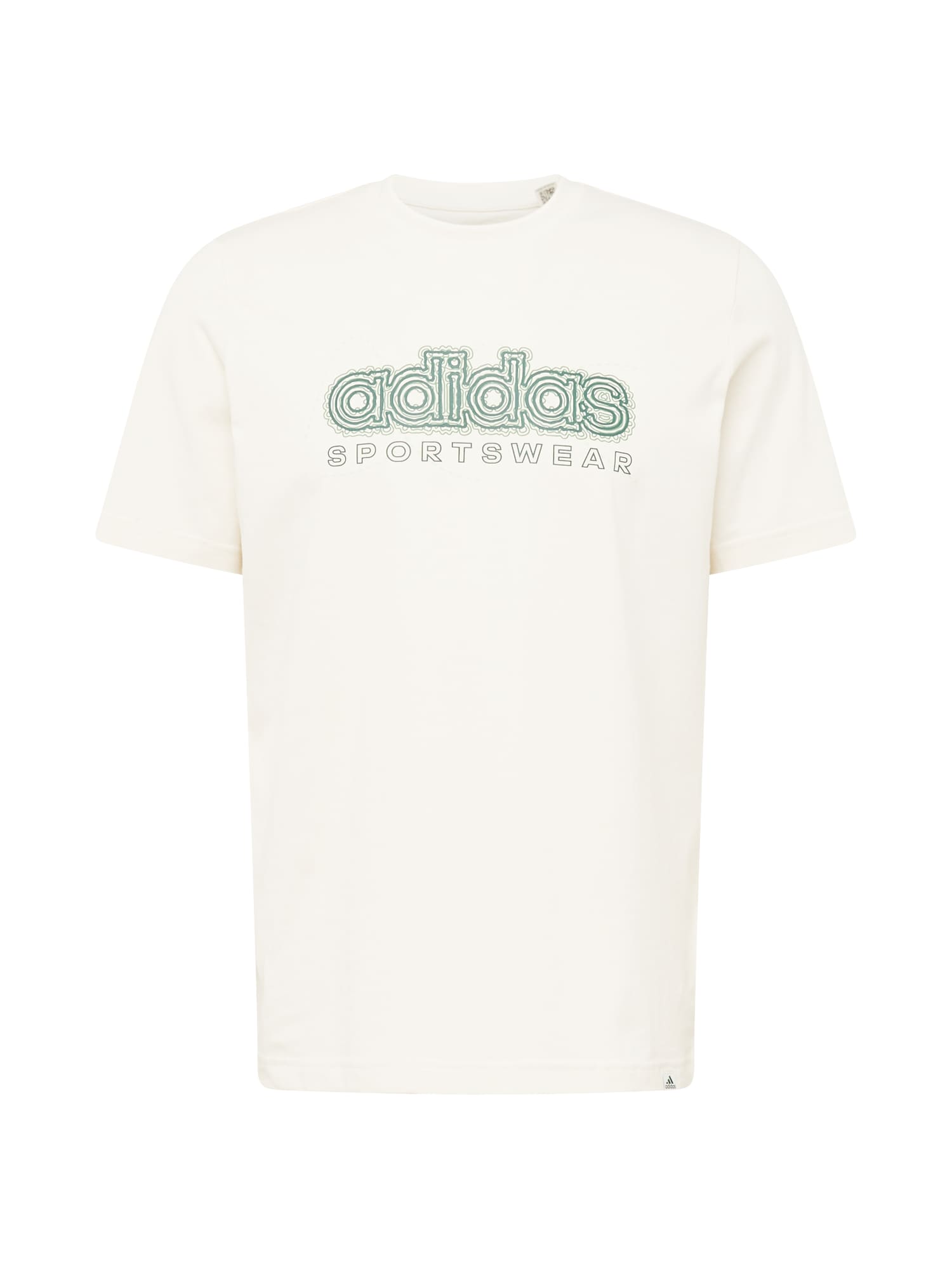ADIDAS SPORTSWEAR Tehnička sportska majica  zelena / smaragdno zelena / bijela