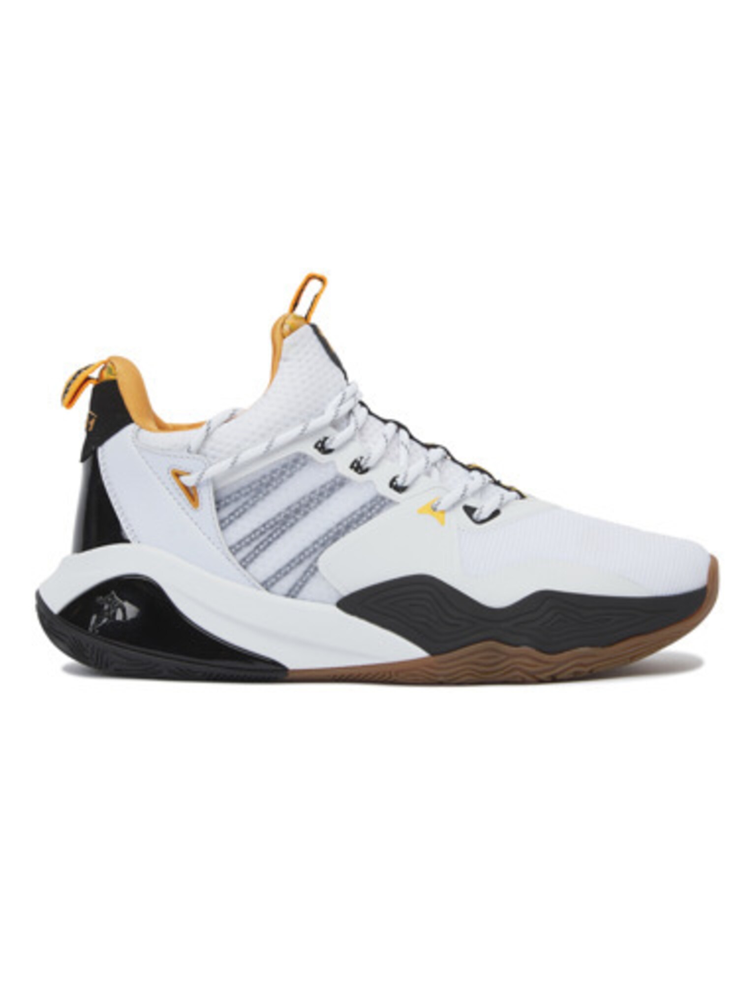 AND1 Sneaker low 'Angriff 3.0'  ecru / gri / portocaliu