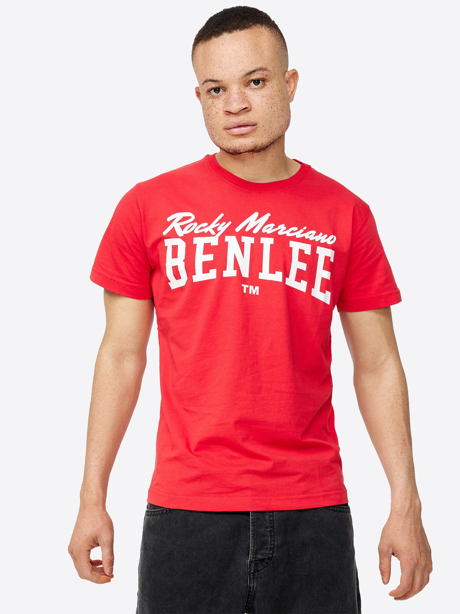 Benlee Póló 'LOGO' piros / fehér termék 2. képe