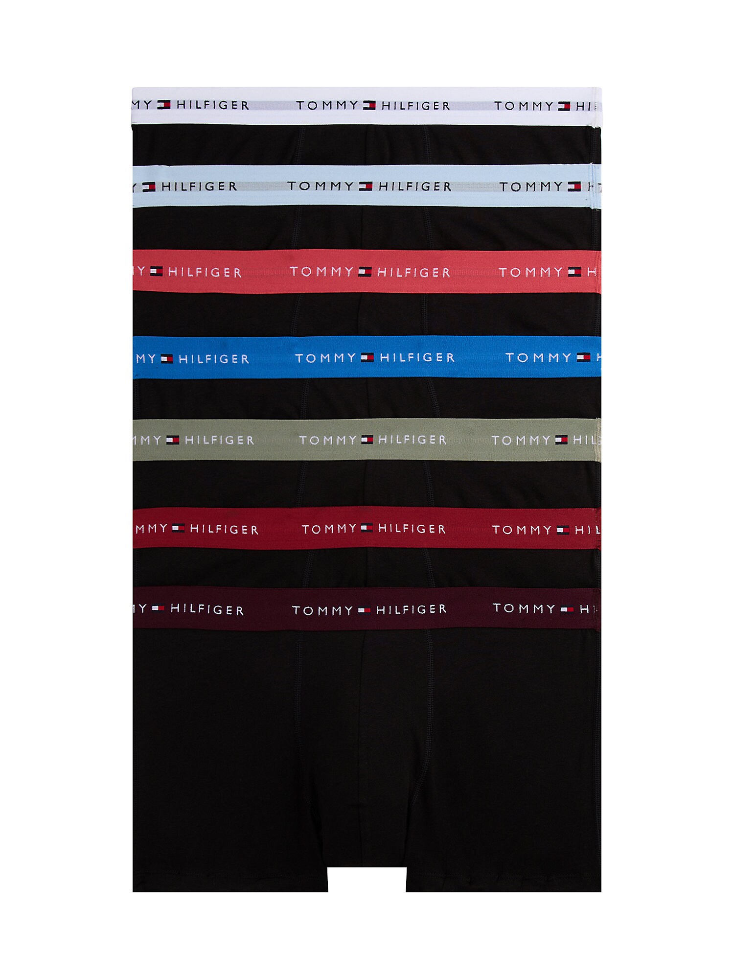 Tommy Hilfiger Underwear Boxeri  albastru / verde / roșu / negru / alb