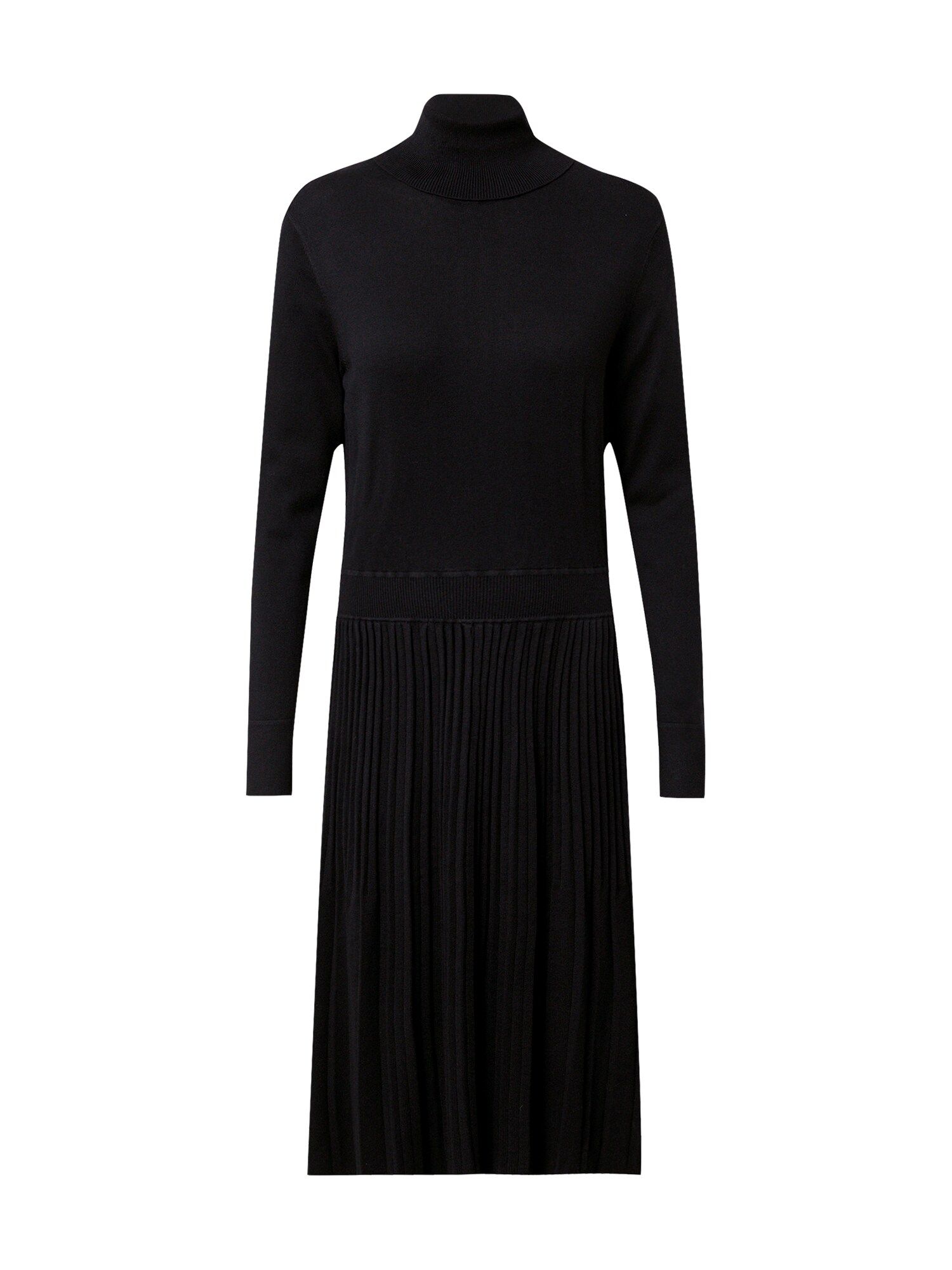 Calvin Klein Megzta suknelė 'Flare'  juoda