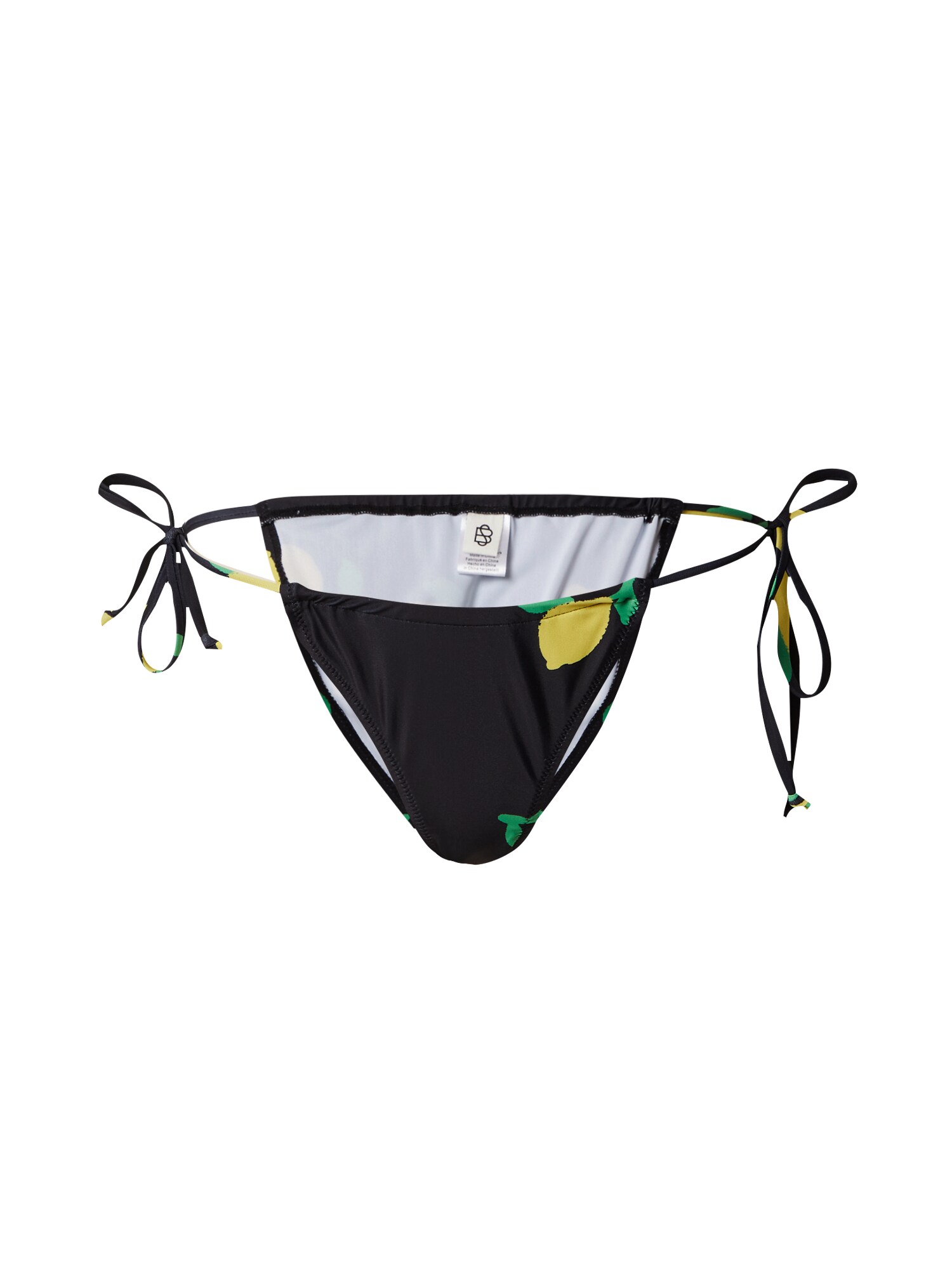 BeckSöndergaard Bikinio kelnaitės geltona / šviesiai žalia / juoda