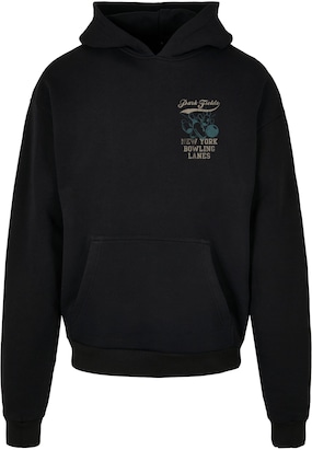 Merchcode Sweatshirt ‘Park Fields – New York Lanes’ Gemengde kleuren / Zwart