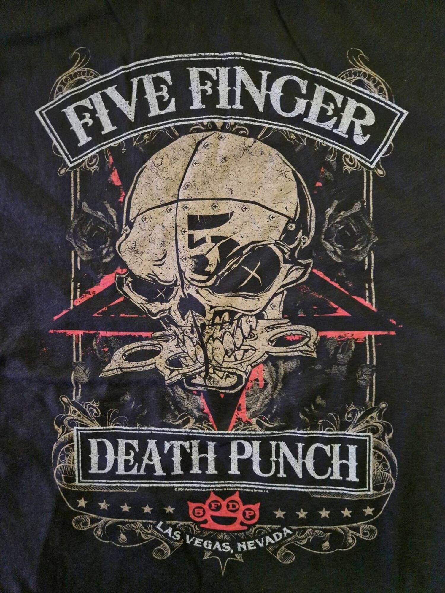 Rockshirts Camiseta 'Five Finger Death Punch Wicked Master T-Shirt' negro – imagen 3
