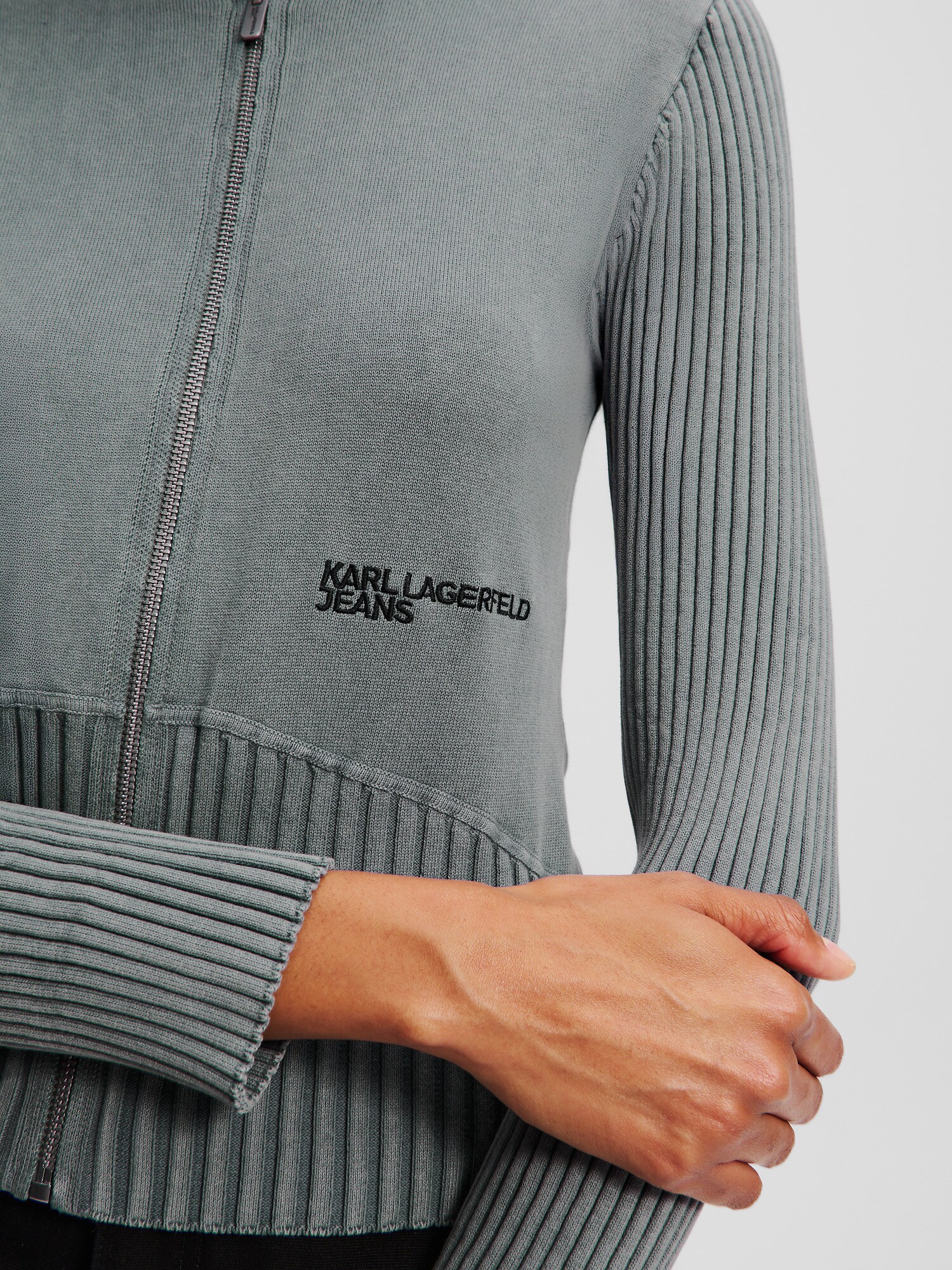 Thumbnail - KARL LAGERFELD JEANS Strickjacke