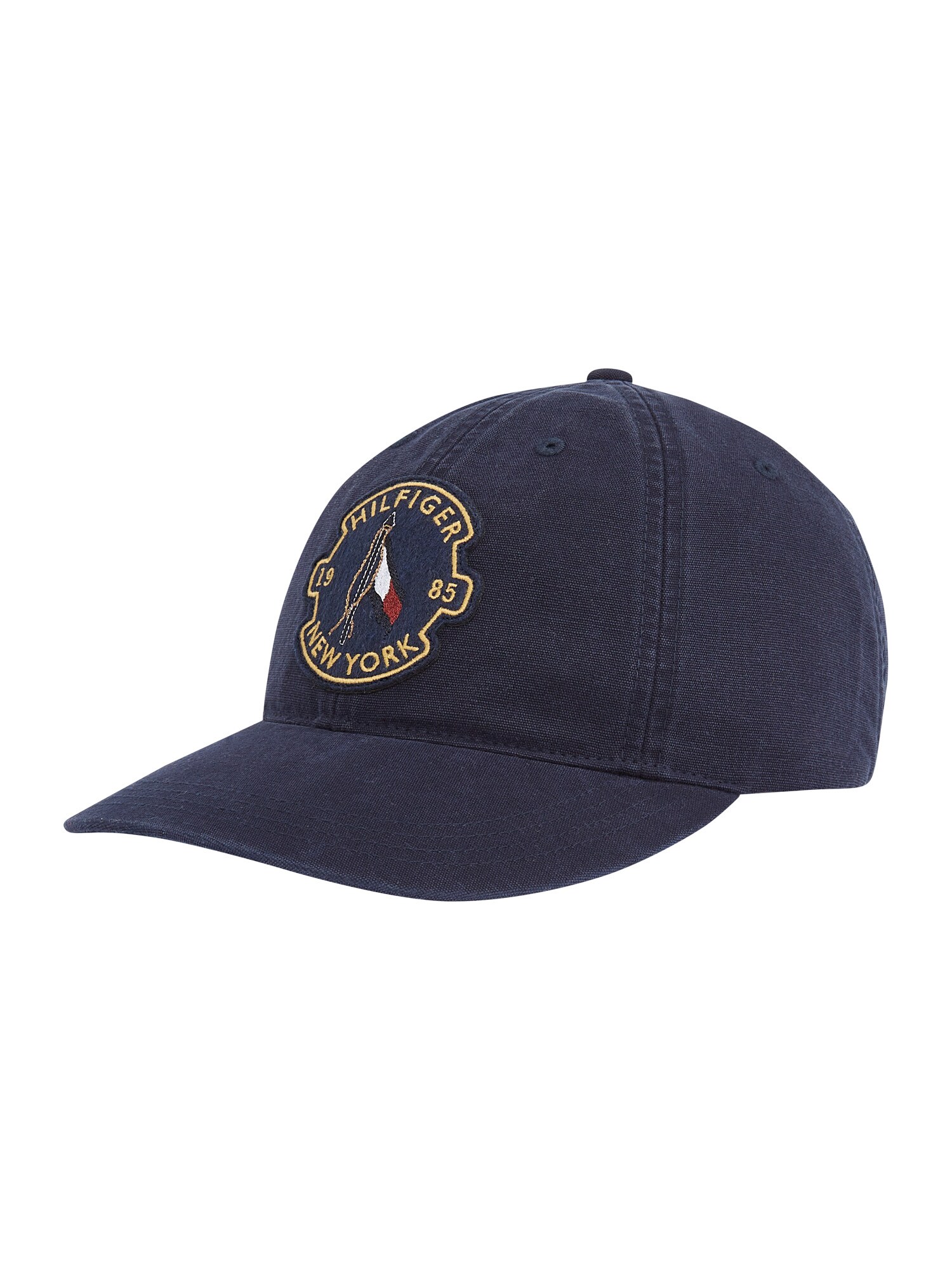 TOMMY HILFIGER Čiapka  béžová / námornícka modrá / červená / biela