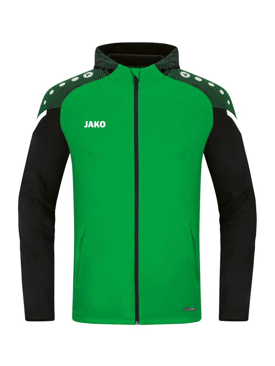 Sportjacka gräsgrön / svart