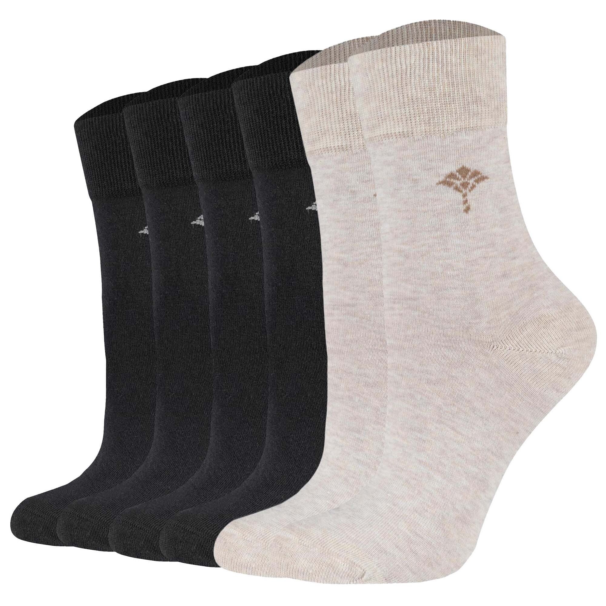 JOOP! Calcetines  beige / negro