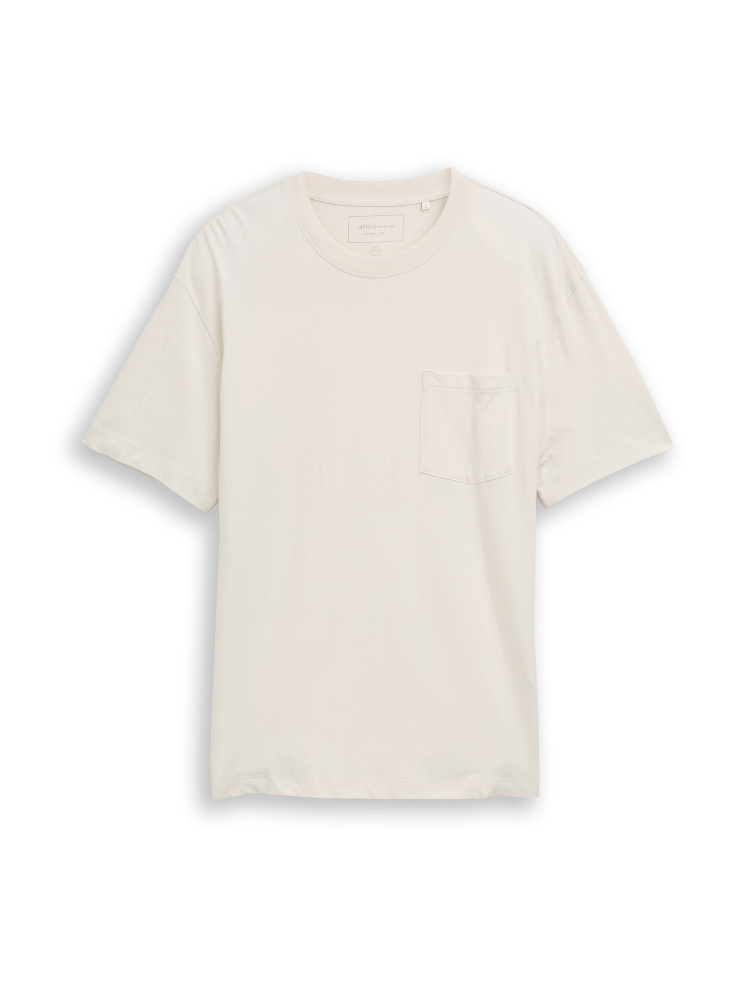 TOM TAILOR DENIM Tricou  grej / gri deschis