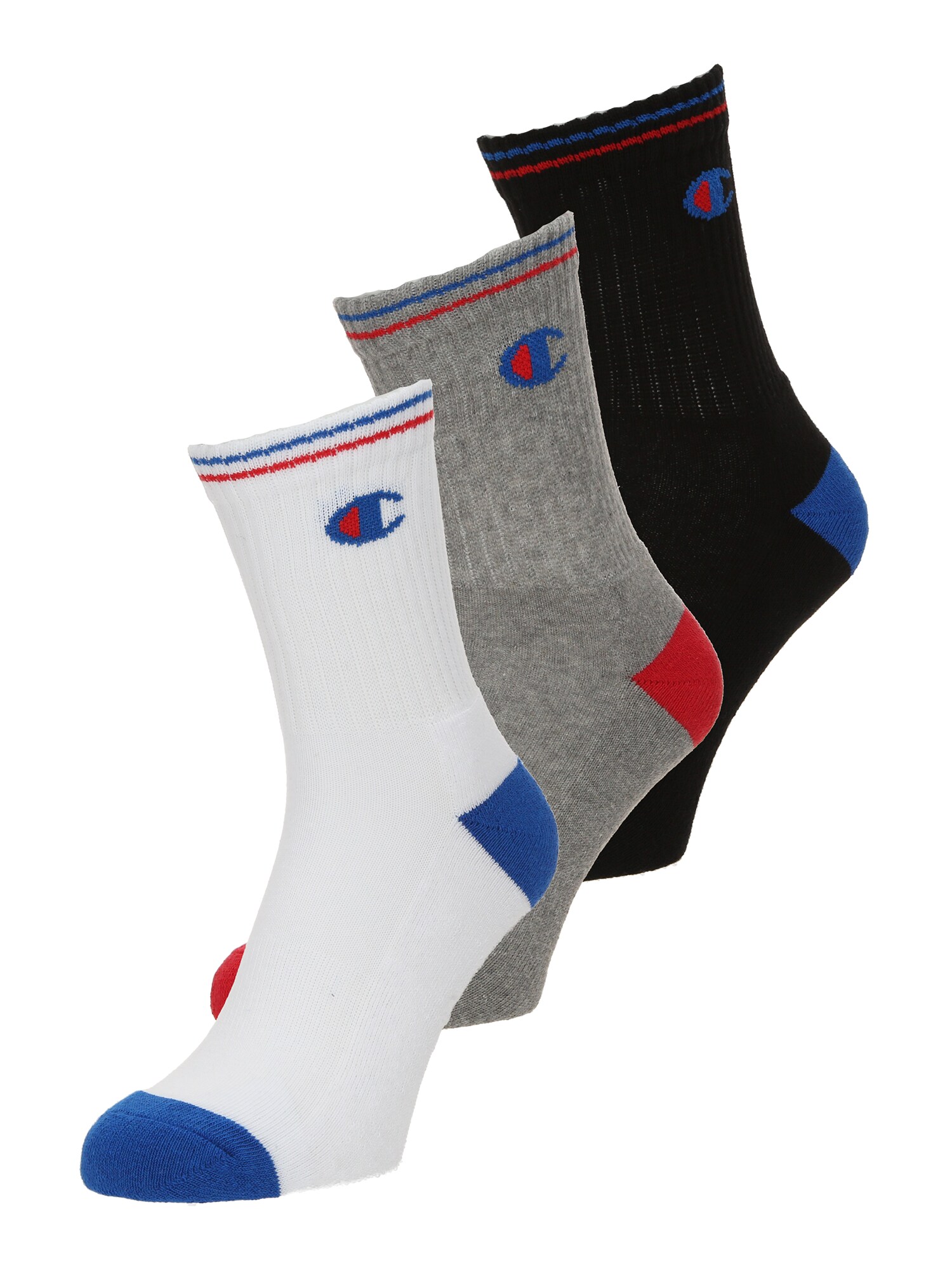 Champion Authentic Athletic Apparel Șosete  albastru / gri amestecat / roșu / negru / alb