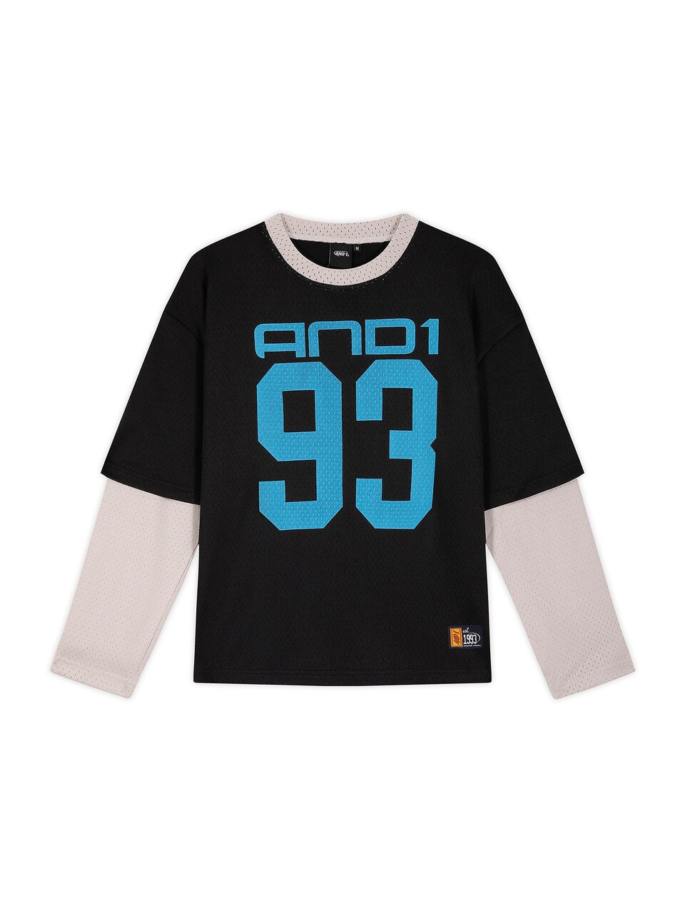 T-shirt blå / svart
