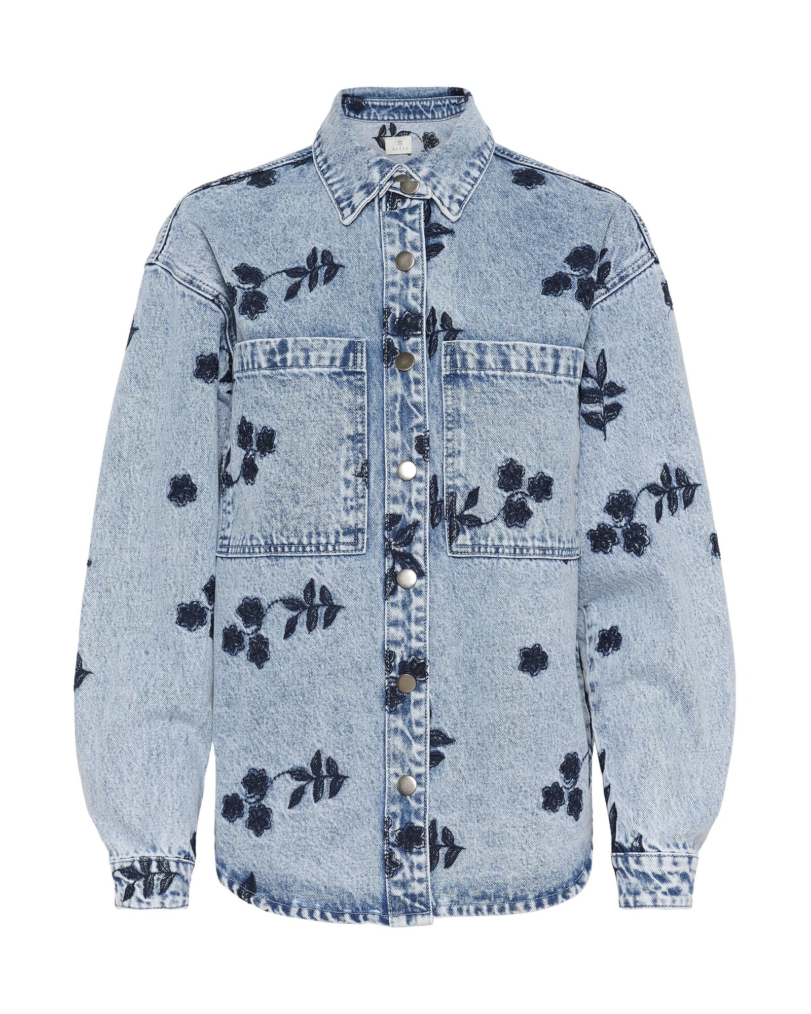 Kaffe Chaqueta de entretiempo 'KAbabena'  navy / azul denim