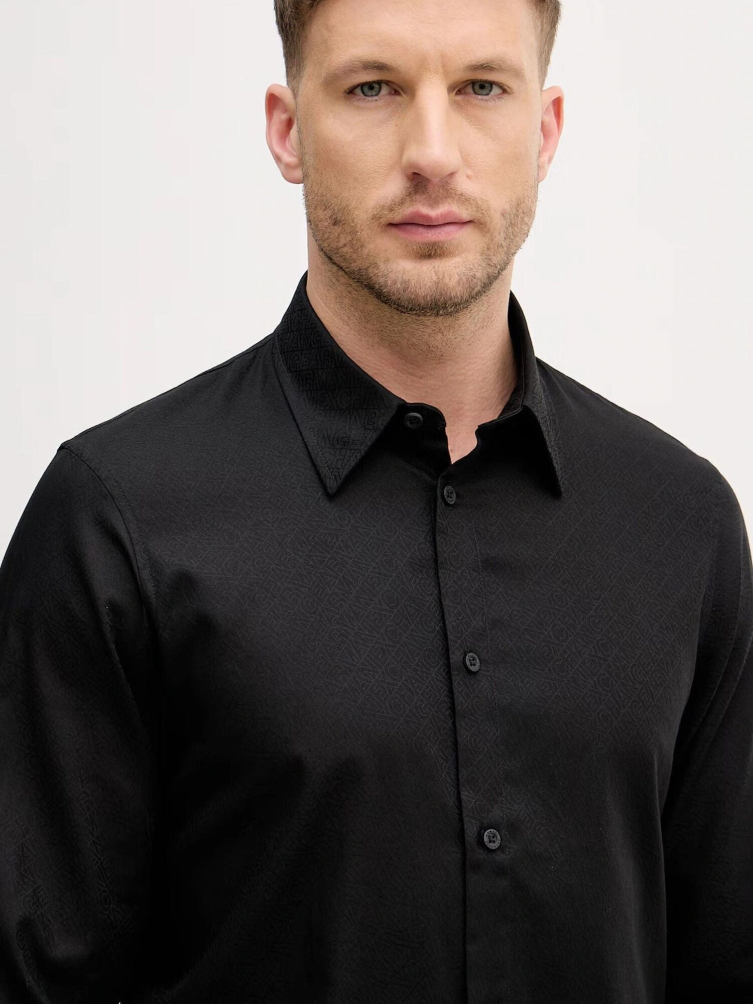 ARMANI EXCHANGE Camisa  negro – imagen 7