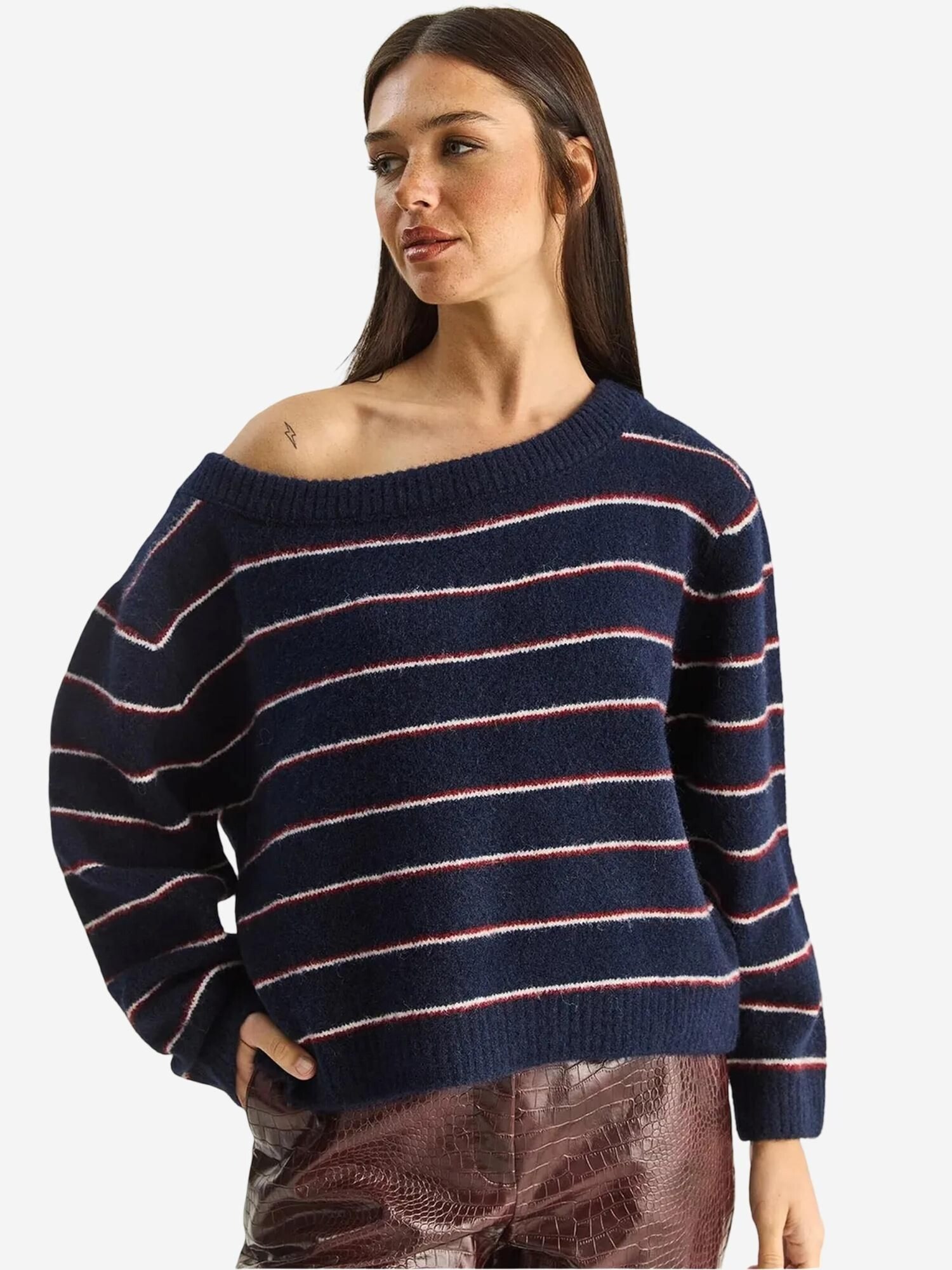 Bianco Lucci Pulover 'Pullover' plava