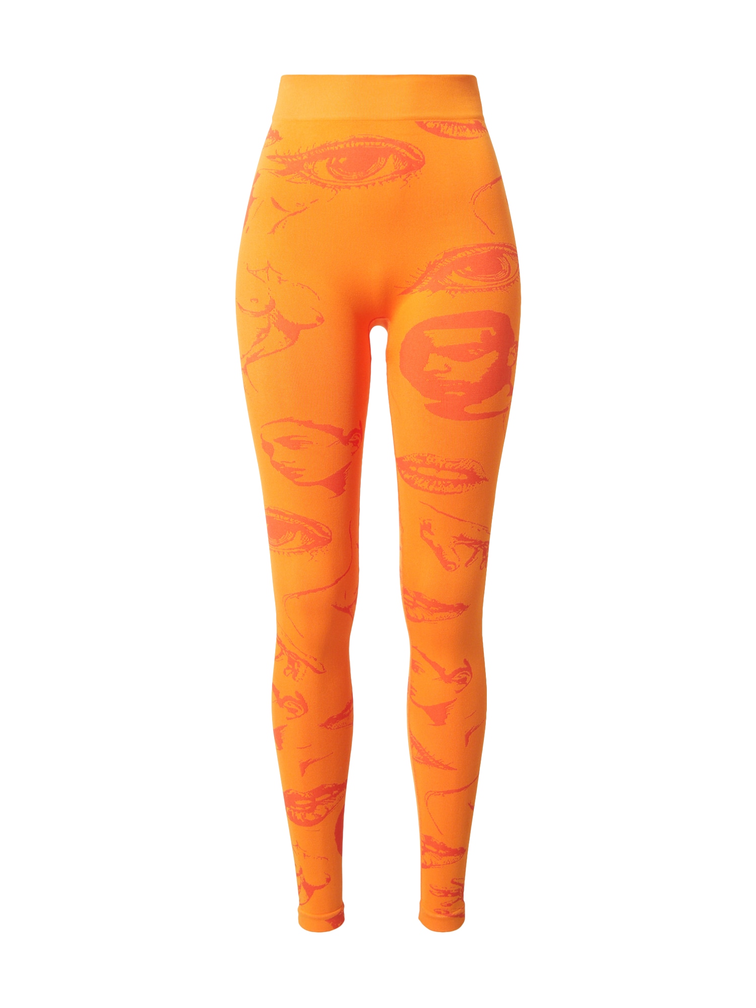 Lapp the Brand Sportinės kelnės neoninė oranžinė / mandarinų spalva