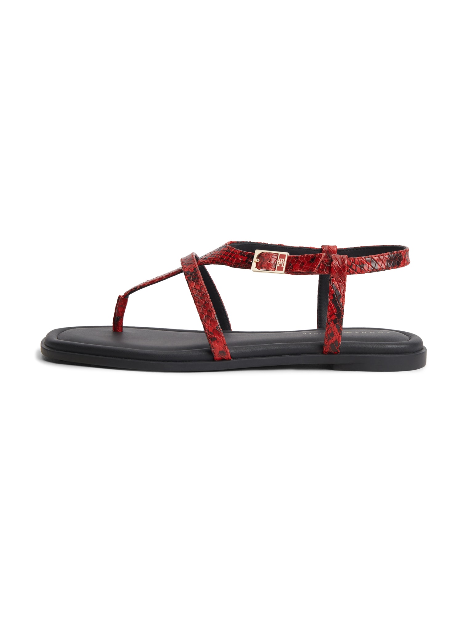TOMMY HILFIGER Sandale cu baretă  roșu intens