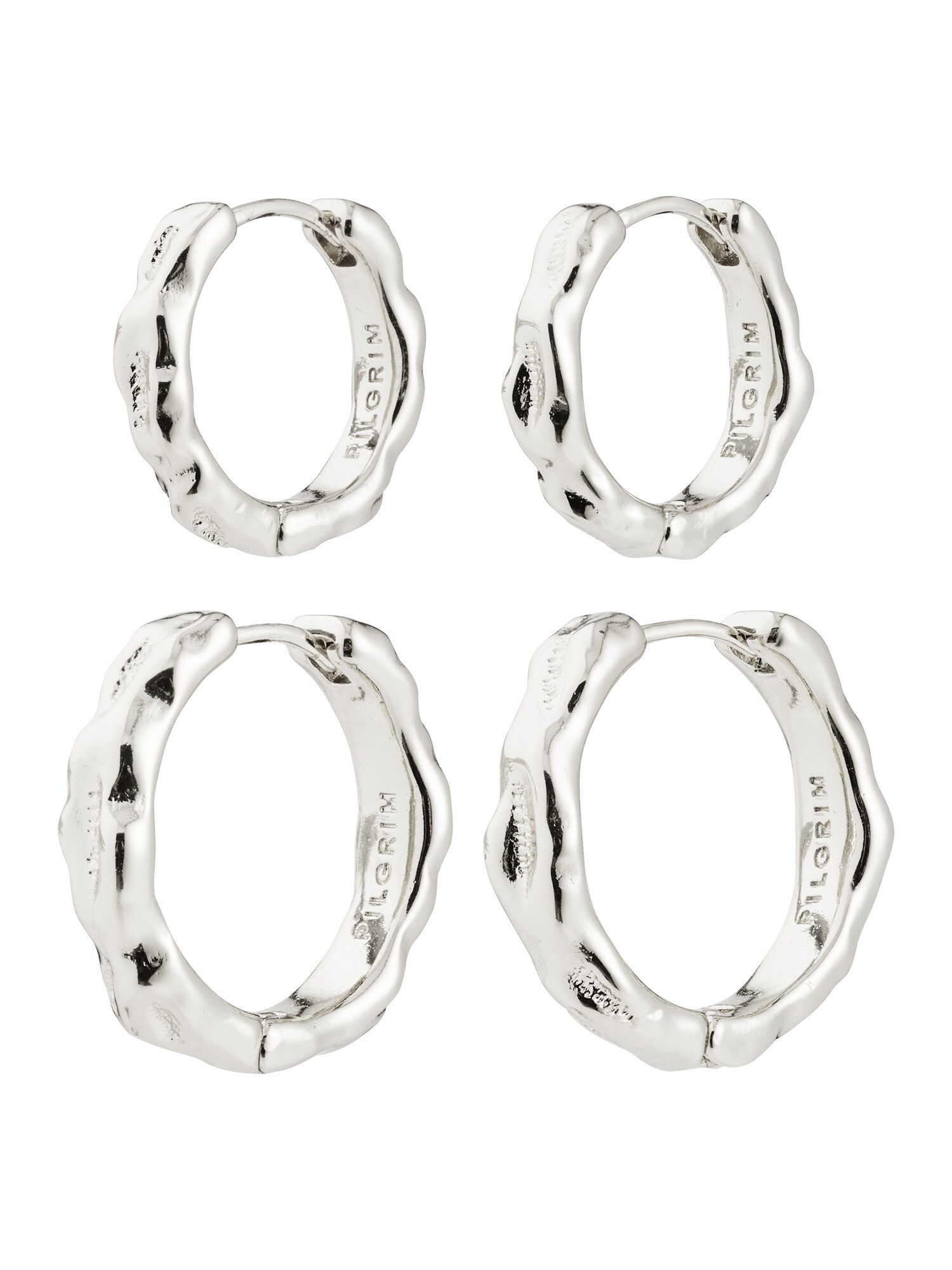 Pilgrim Cercei Darby  argintiu