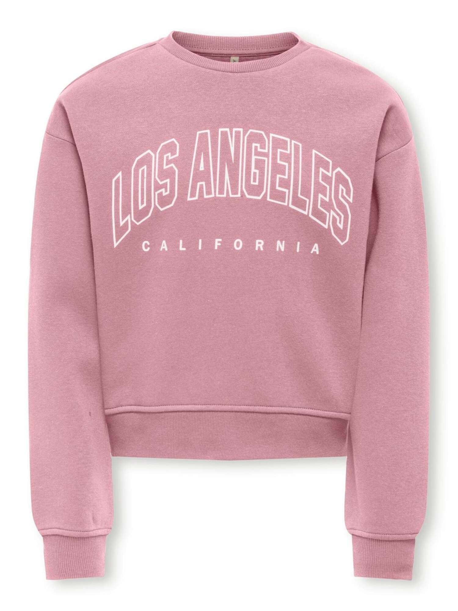 ONLY Sweater majica 'Sweatshirt KOGSWEAT LS CREW' prljavo roza