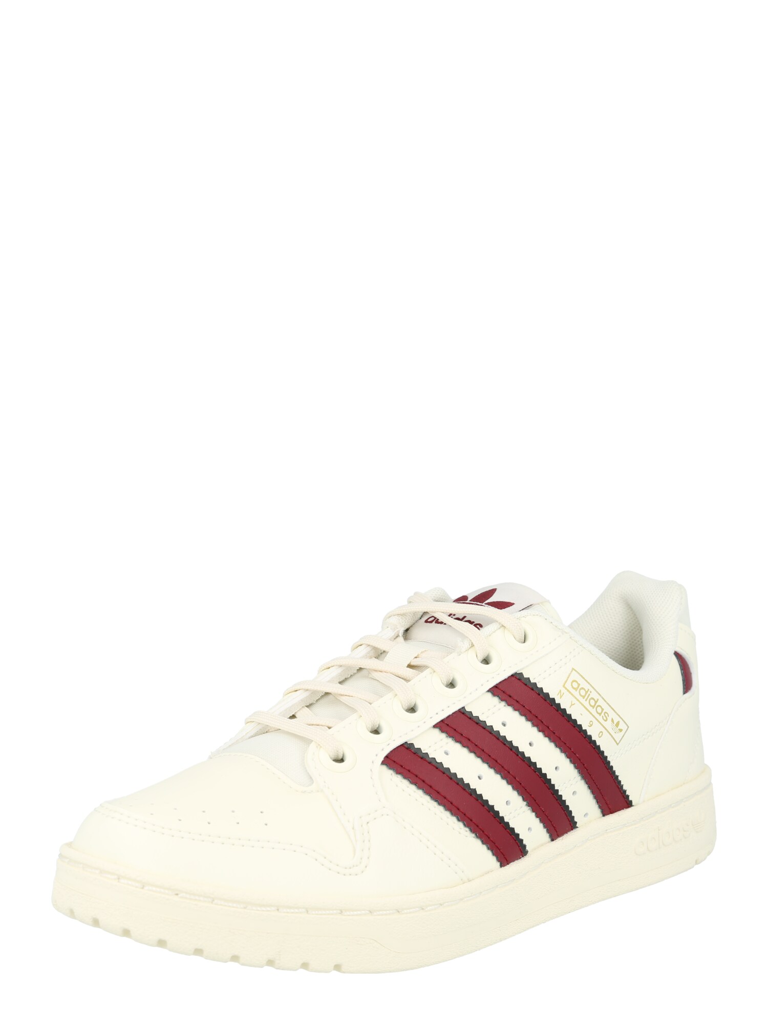 ADIDAS ORIGINALS Sneaker low NY 90 crem / roșu bordeaux